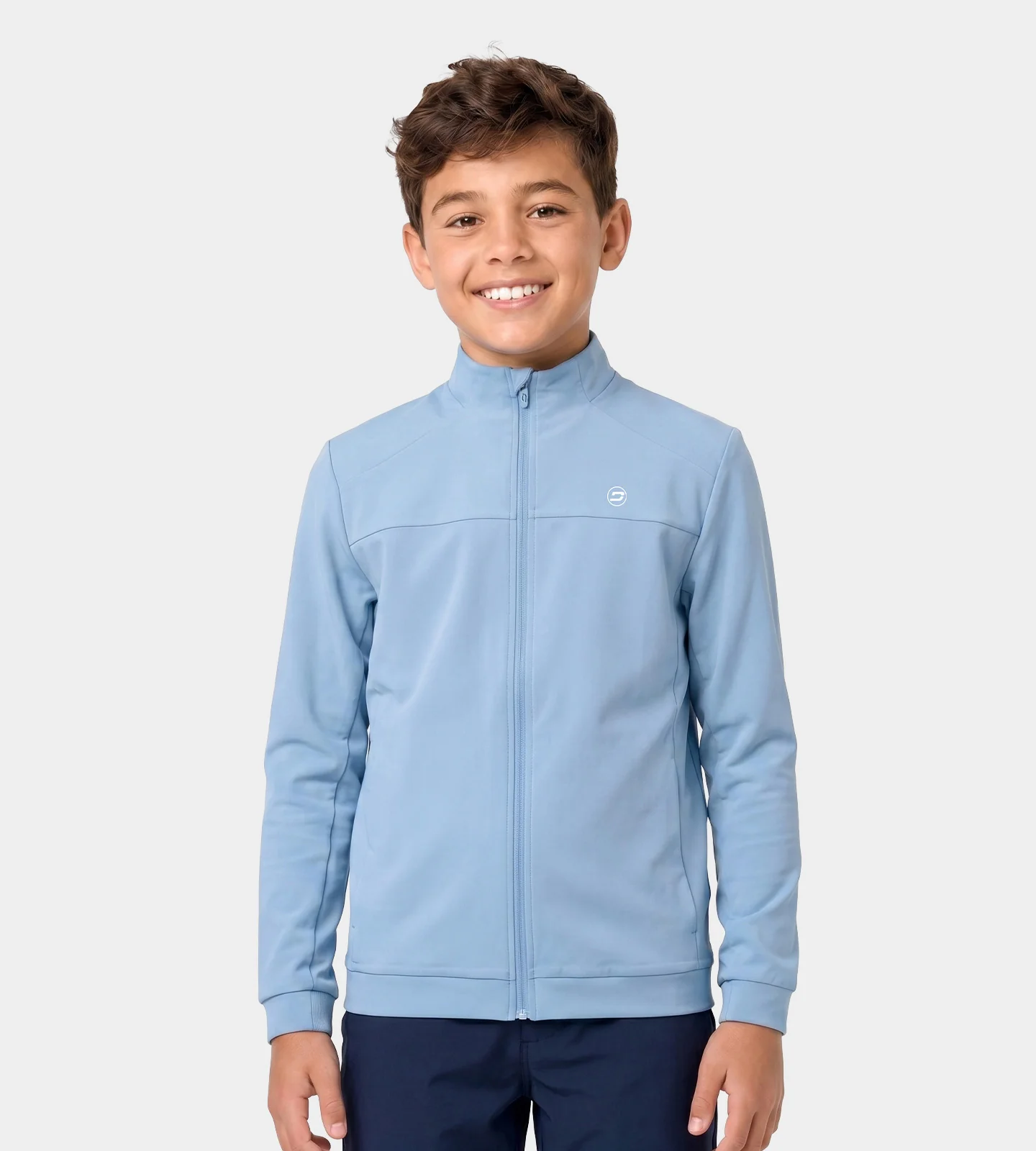 KIDS NORDIC JACKET - BLUE - Image 2