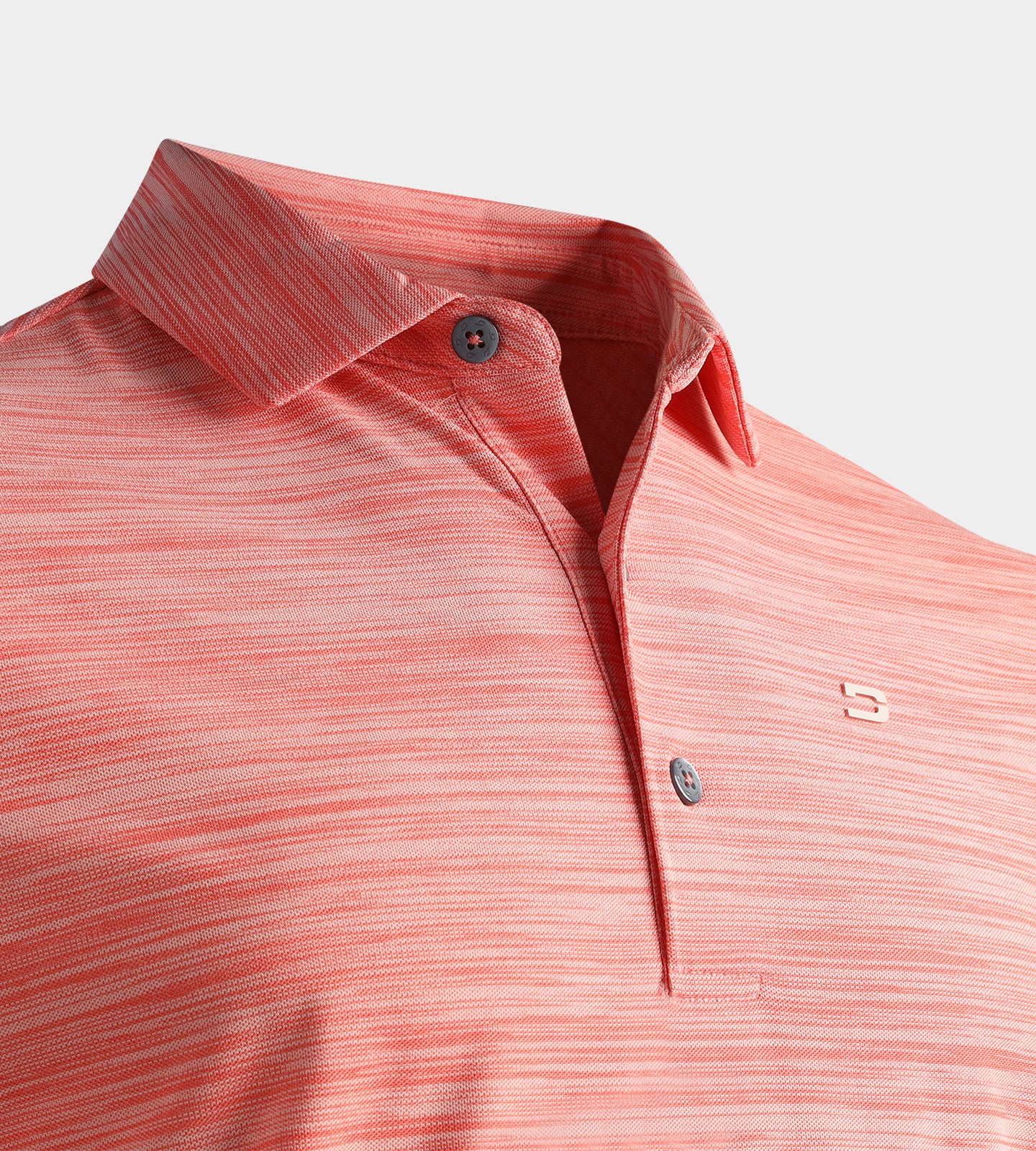 KIDS PINNACLE POLO - CORAL - Image 3