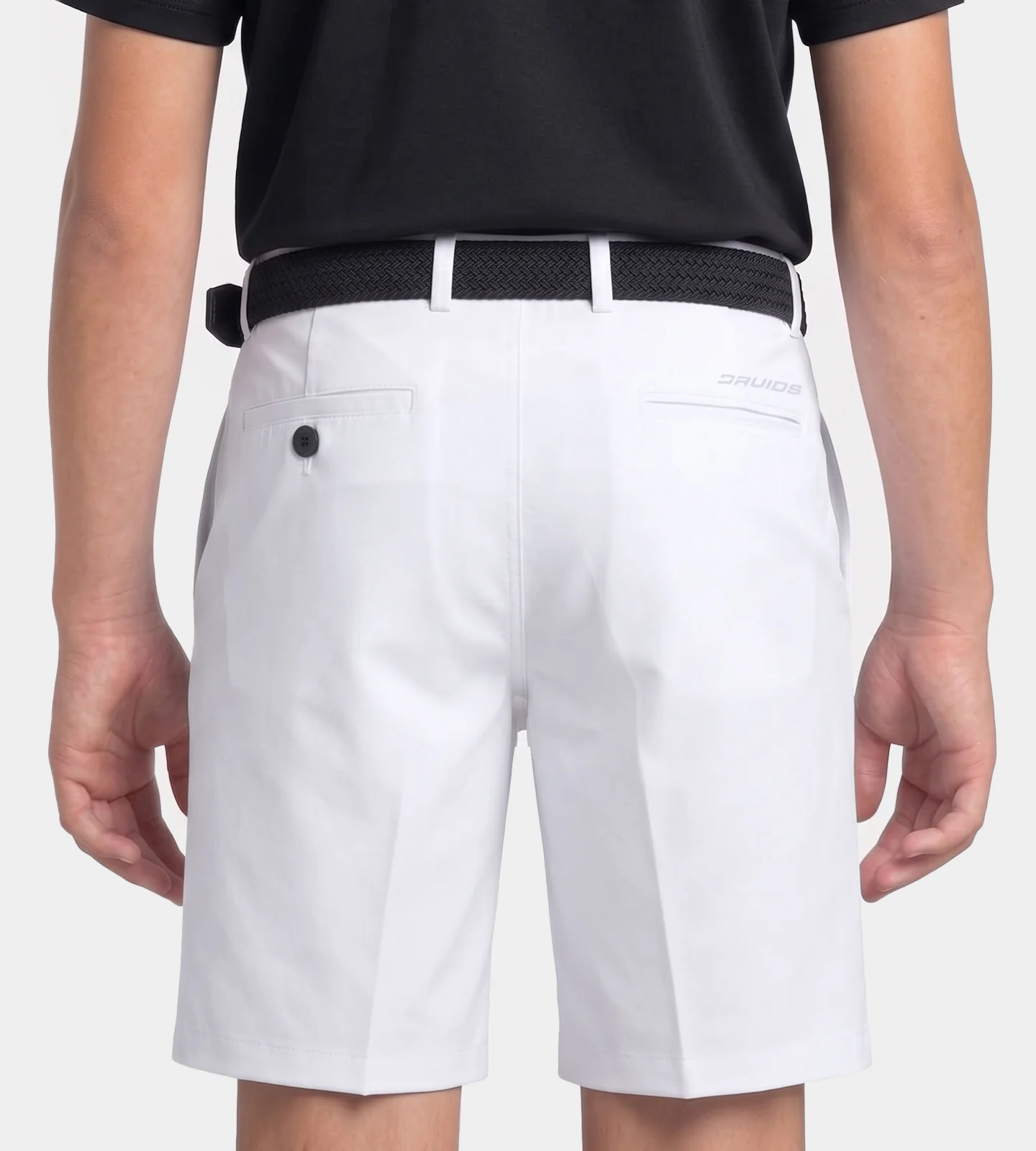 KIDS PREMIUM TOUR SHORTS - WHITE - Image 4