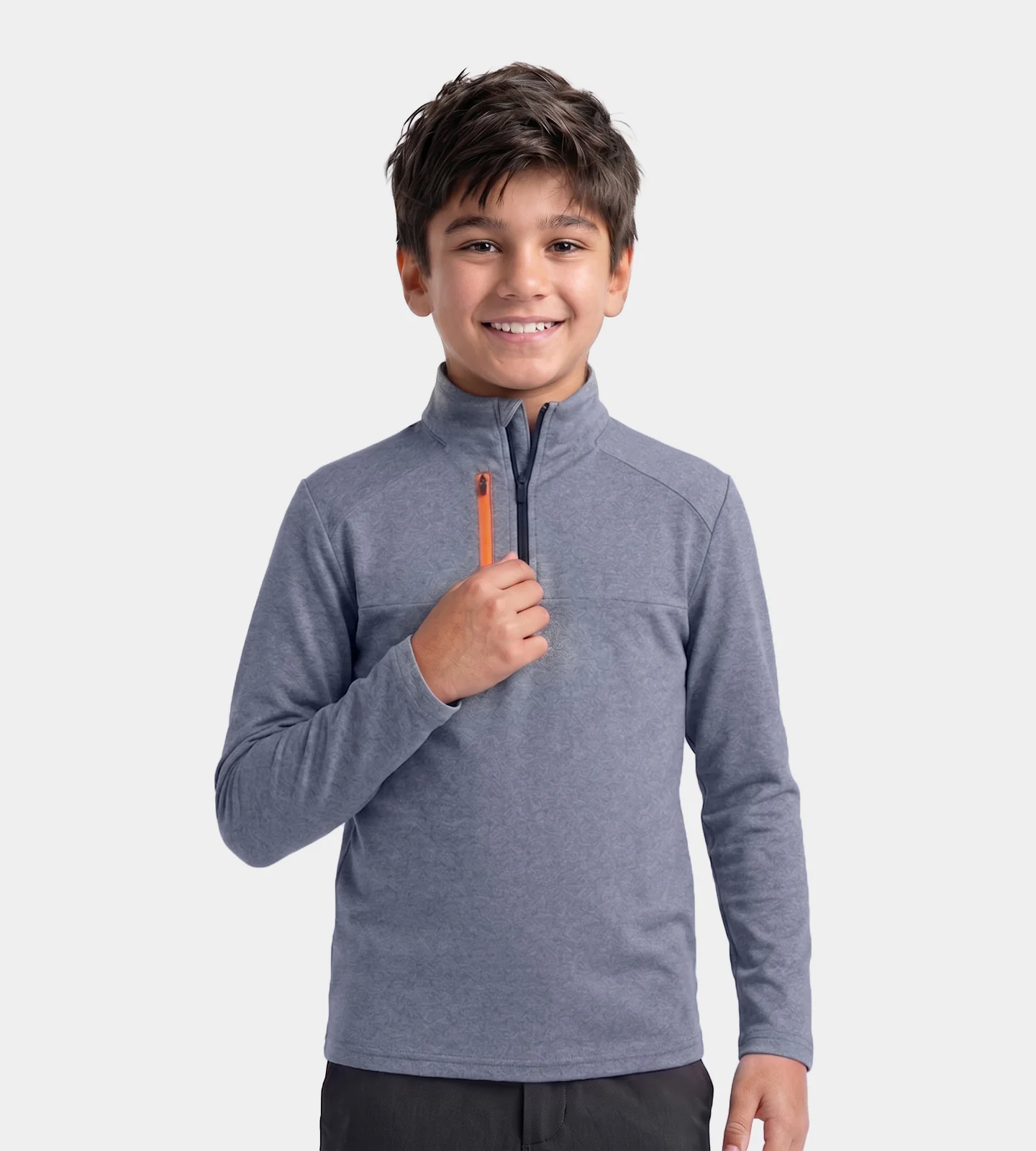 KIDS PRO RANGE MIDLAYER - NAVY - Image 2
