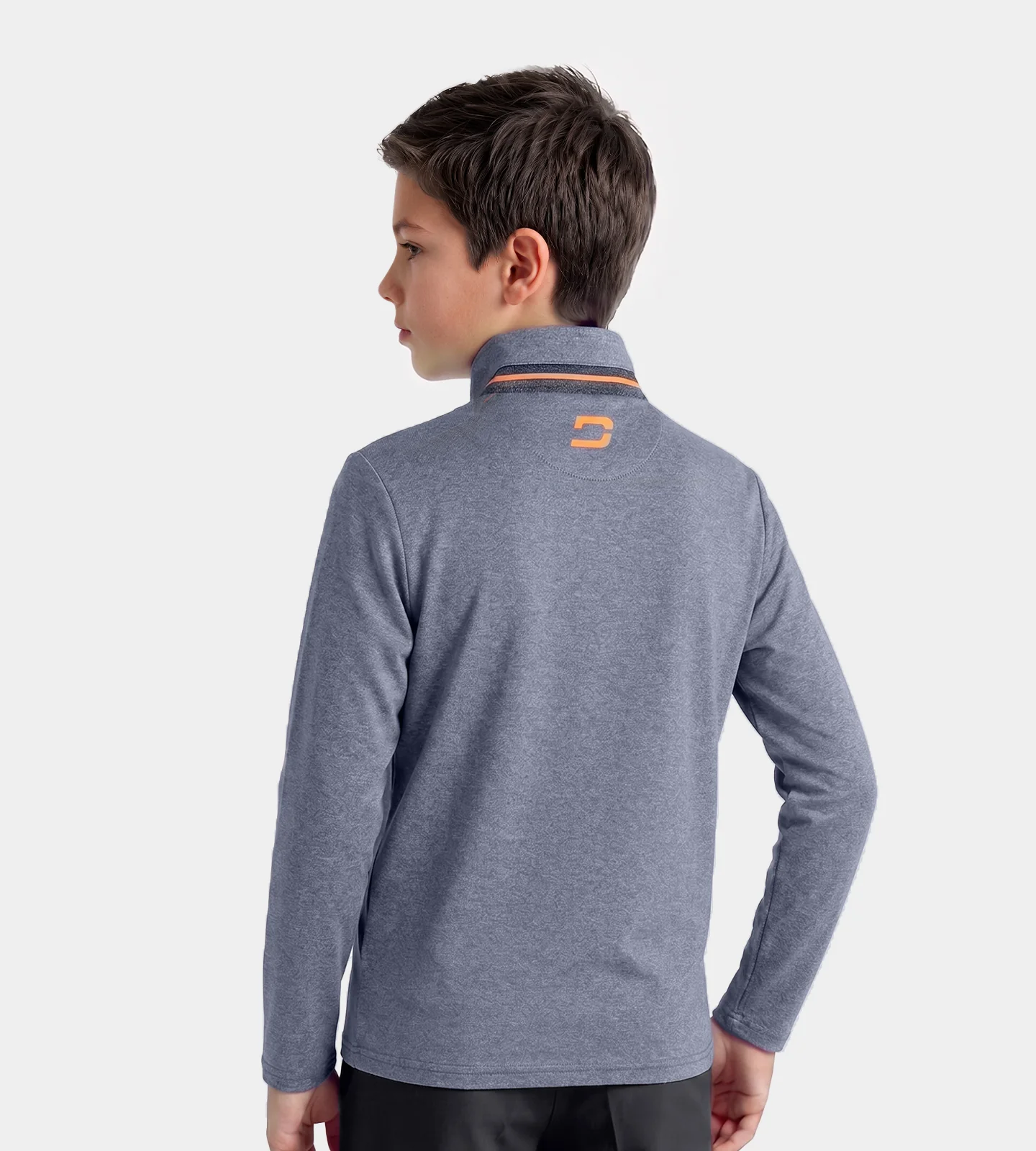 KIDS PRO RANGE MIDLAYER - NAVY - Image 4