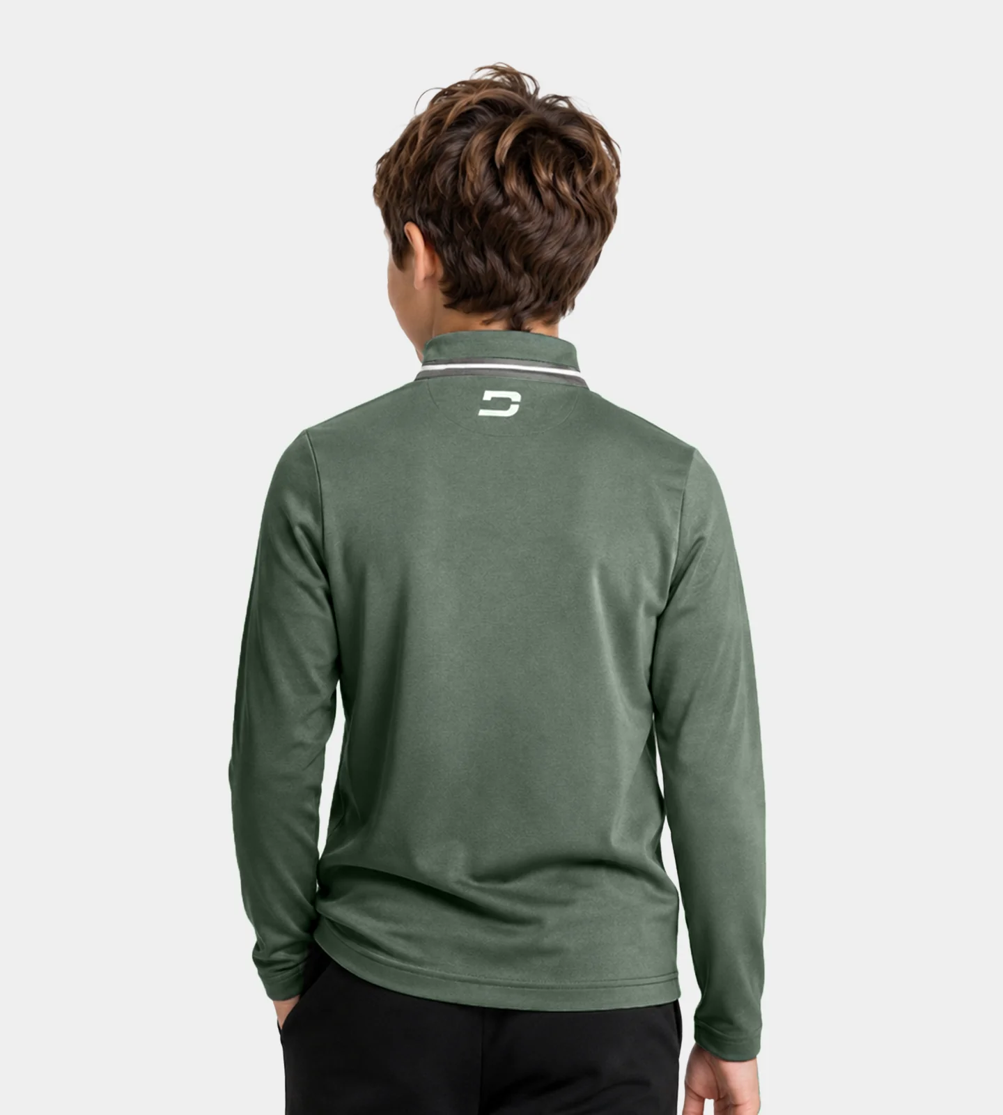 KIDS PRO RANGE MIDLAYER - SAGE - Image 4