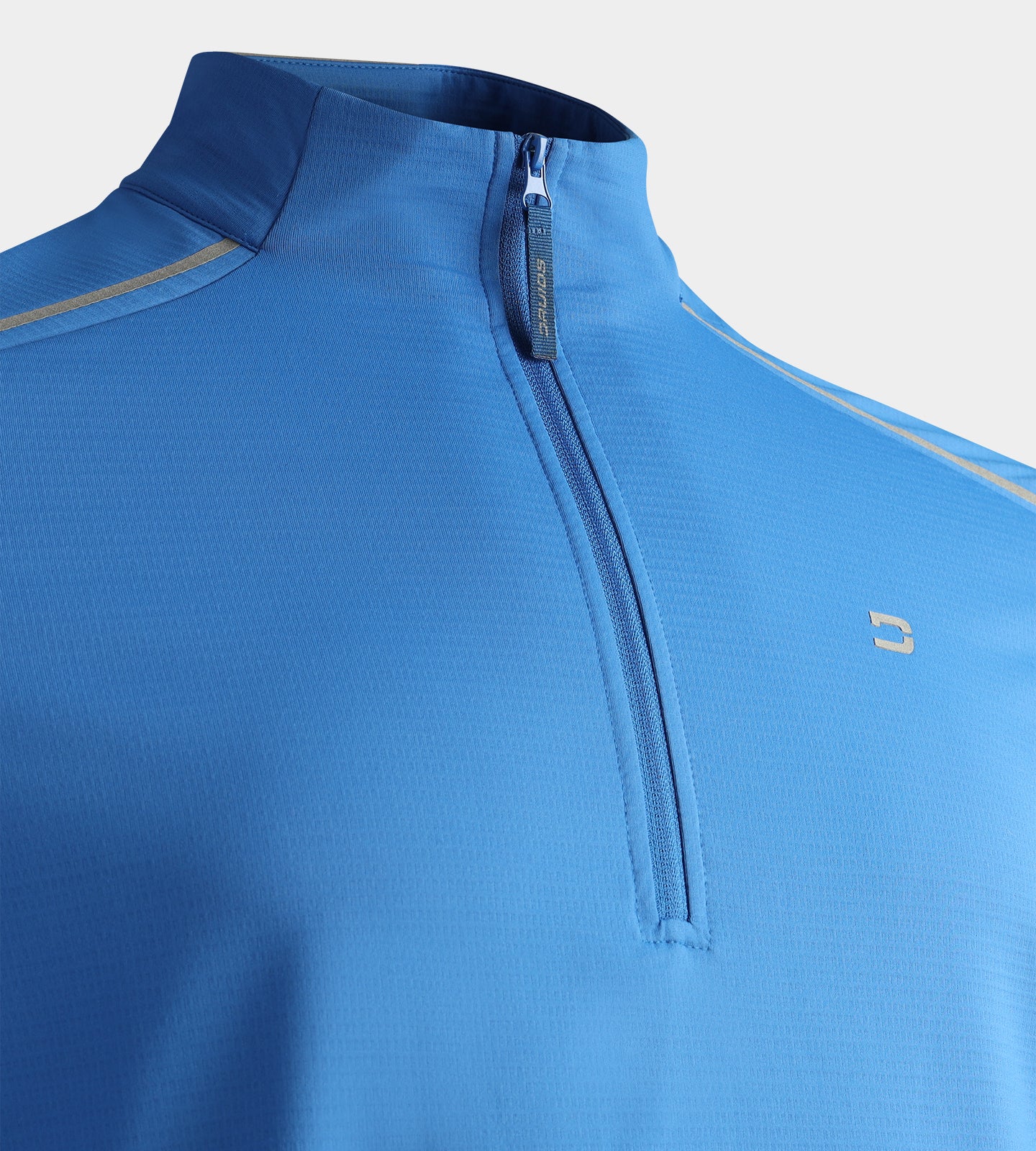KIDS RIBBED PINE MIDLAYER - BLUE - Image 5