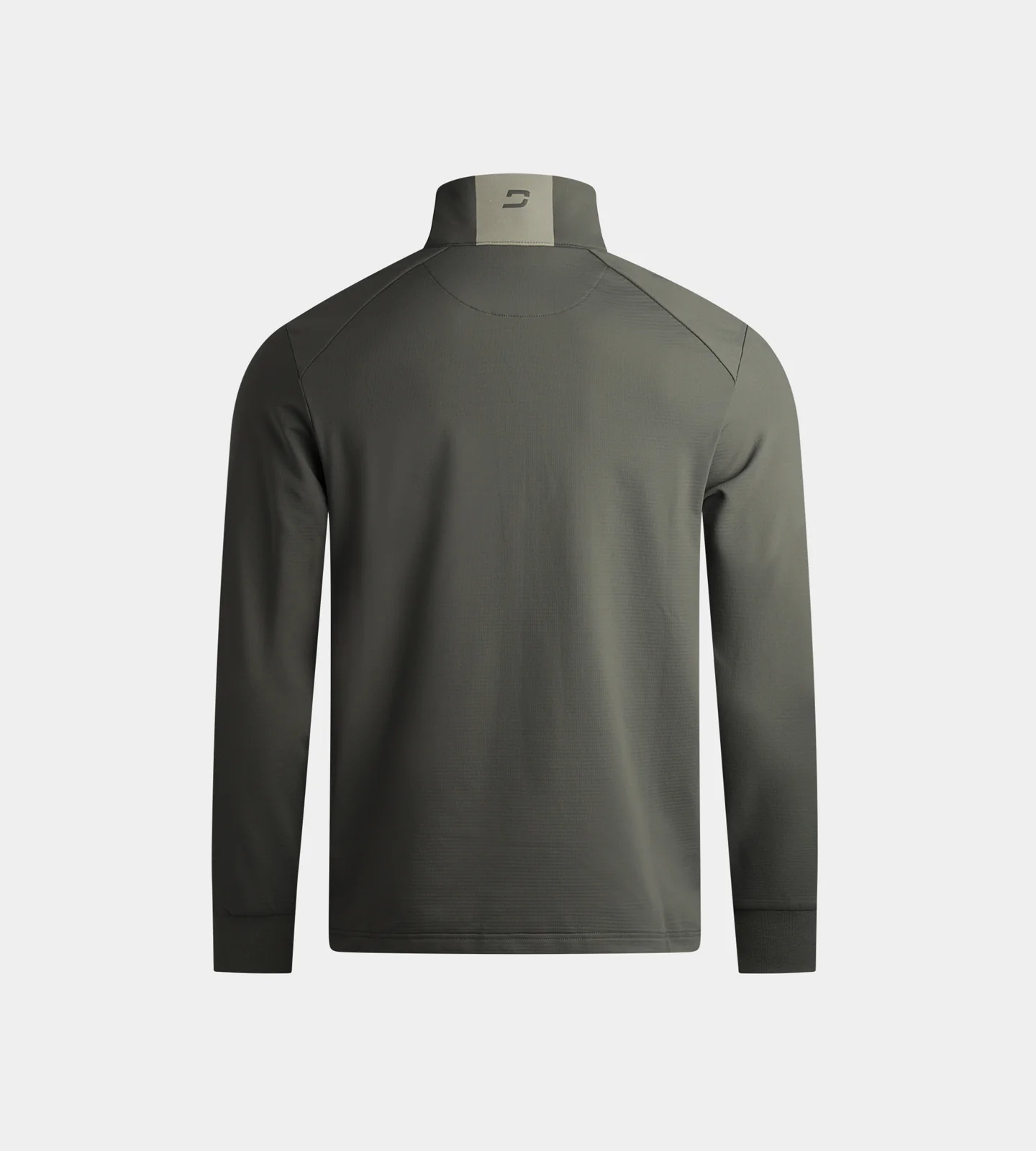 KIDS RIBBED PINE MIDLAYER - CHARCOAL - Image 3