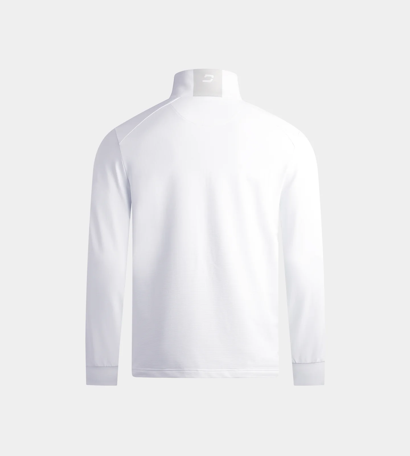 KIDS RIBBED PINE MIDLAYER - WHITE - Image 3