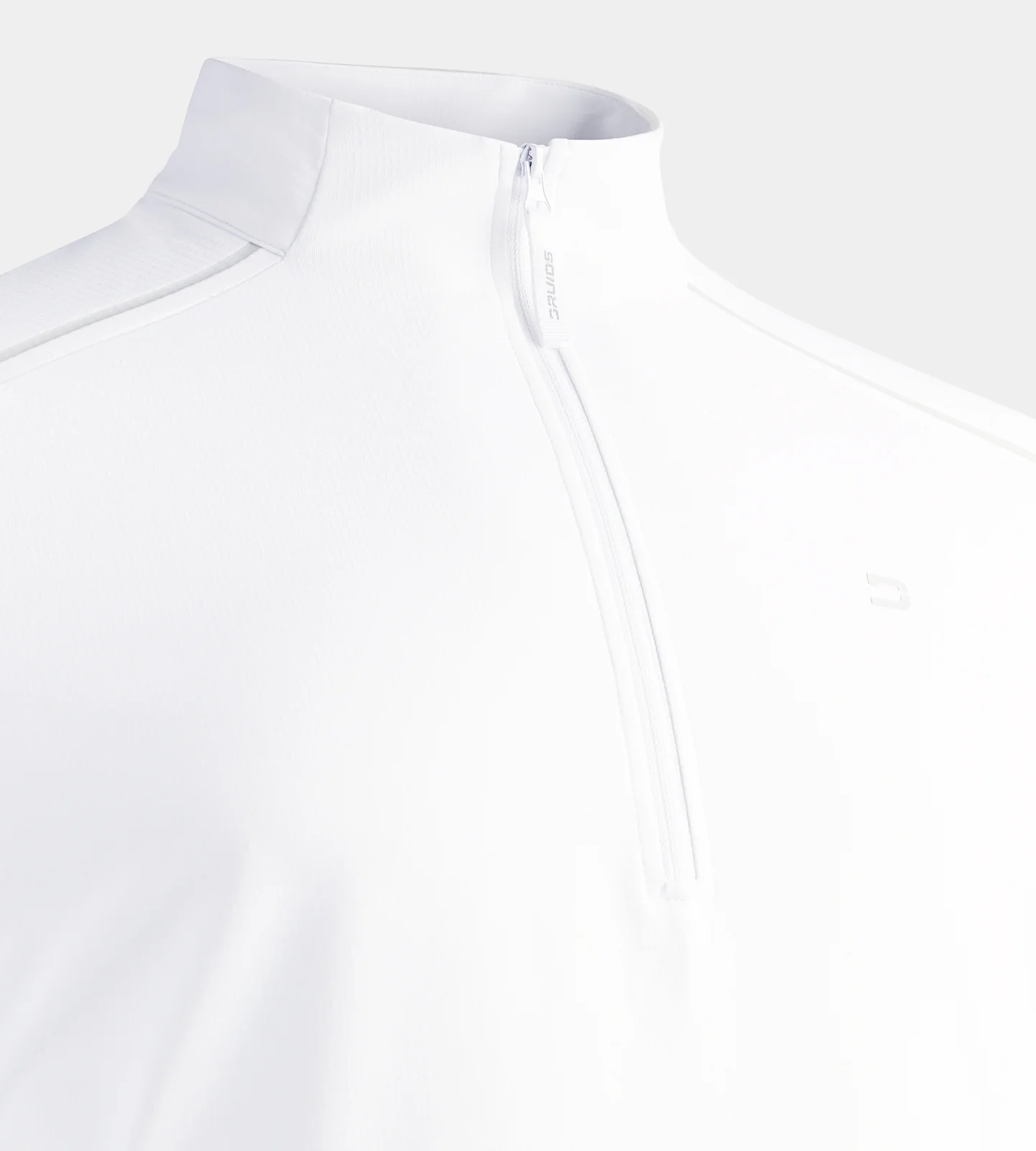 KIDS RIBBED PINE MIDLAYER - WHITE - Image 5