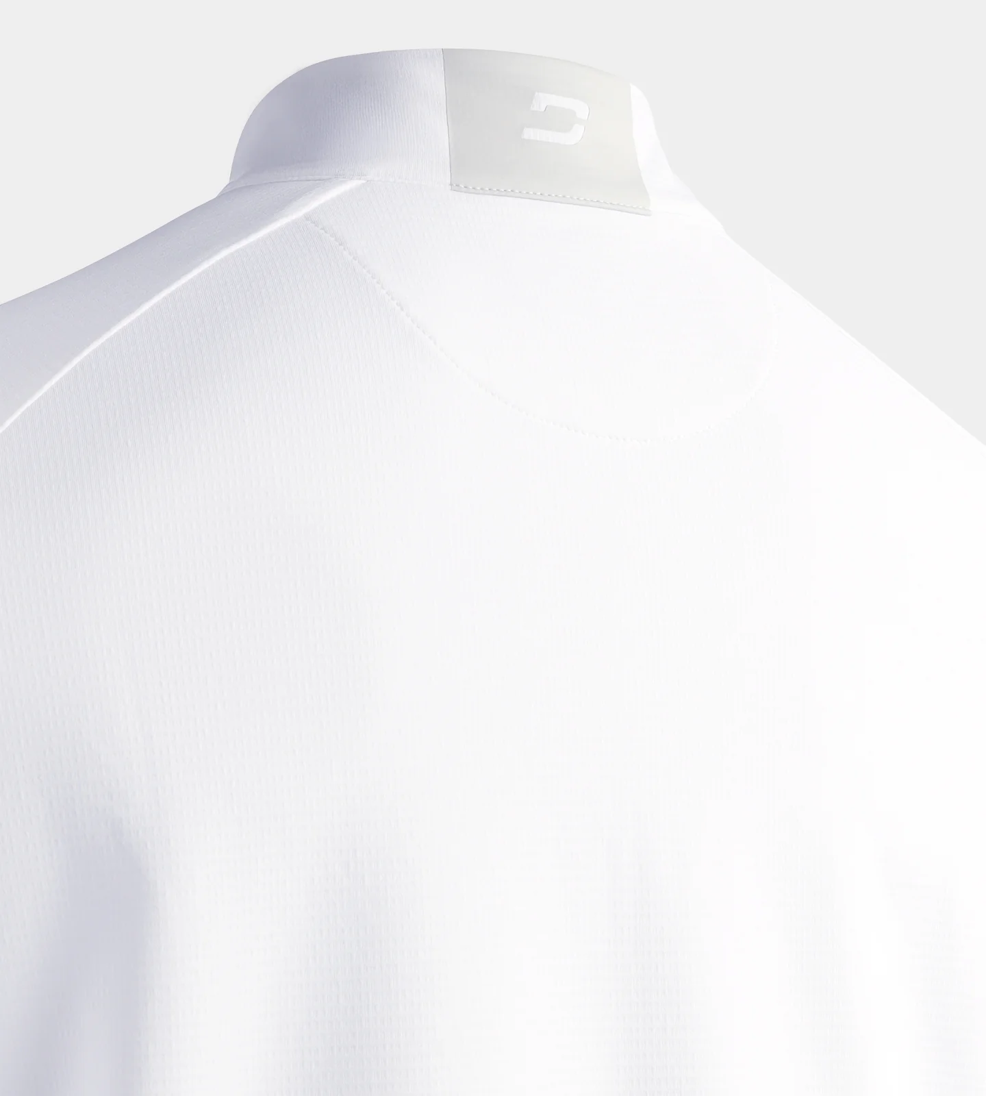 KIDS RIBBED PINE MIDLAYER - WHITE - Image 7