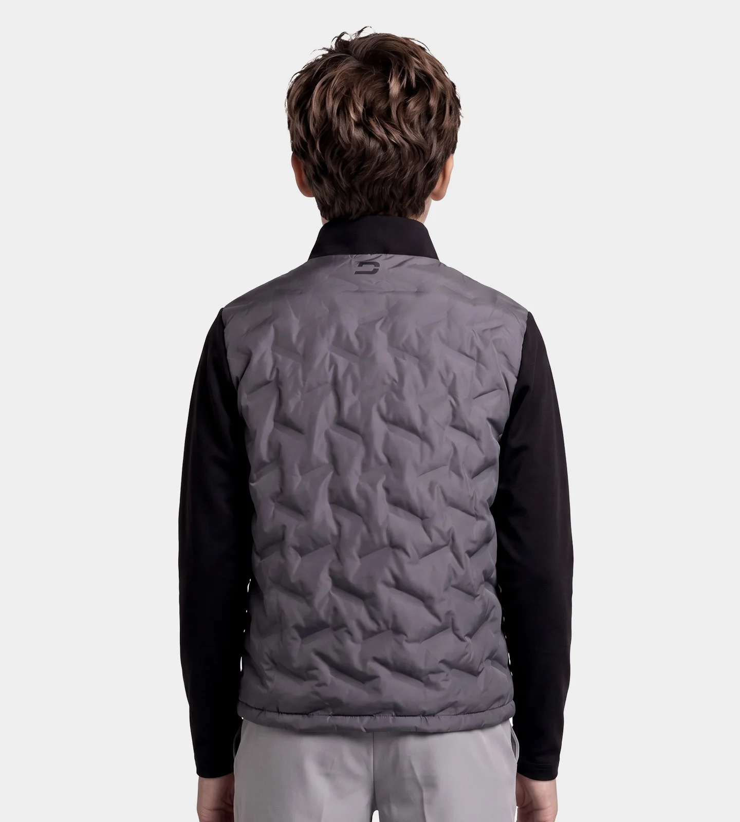 KIDS SCANDY JACKET - BLACK/ GREY - Image 4