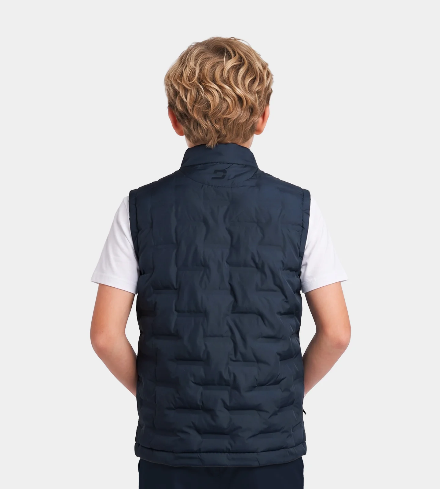KIDS STEALTH GILET - NAVY - Image 4