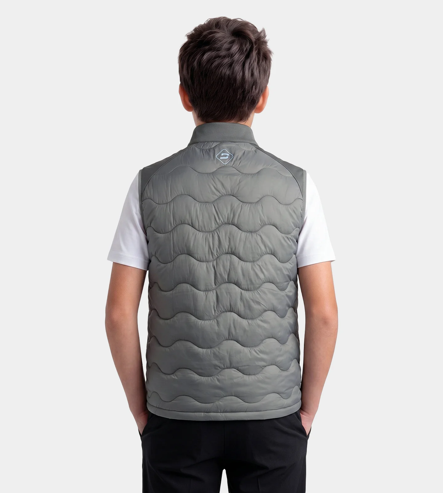 KIDS TECH GILET - CHARCOAL - Image 4