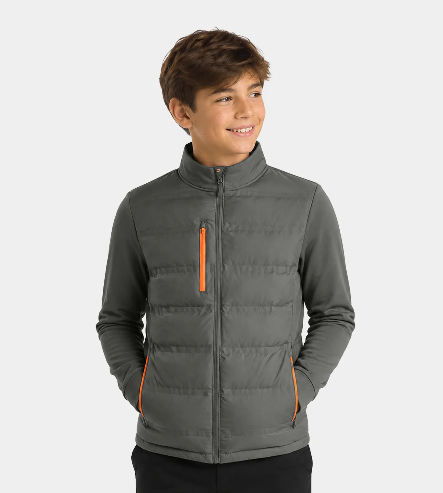 KIDS TYDE JACKET - CHARCOAL - Image 2