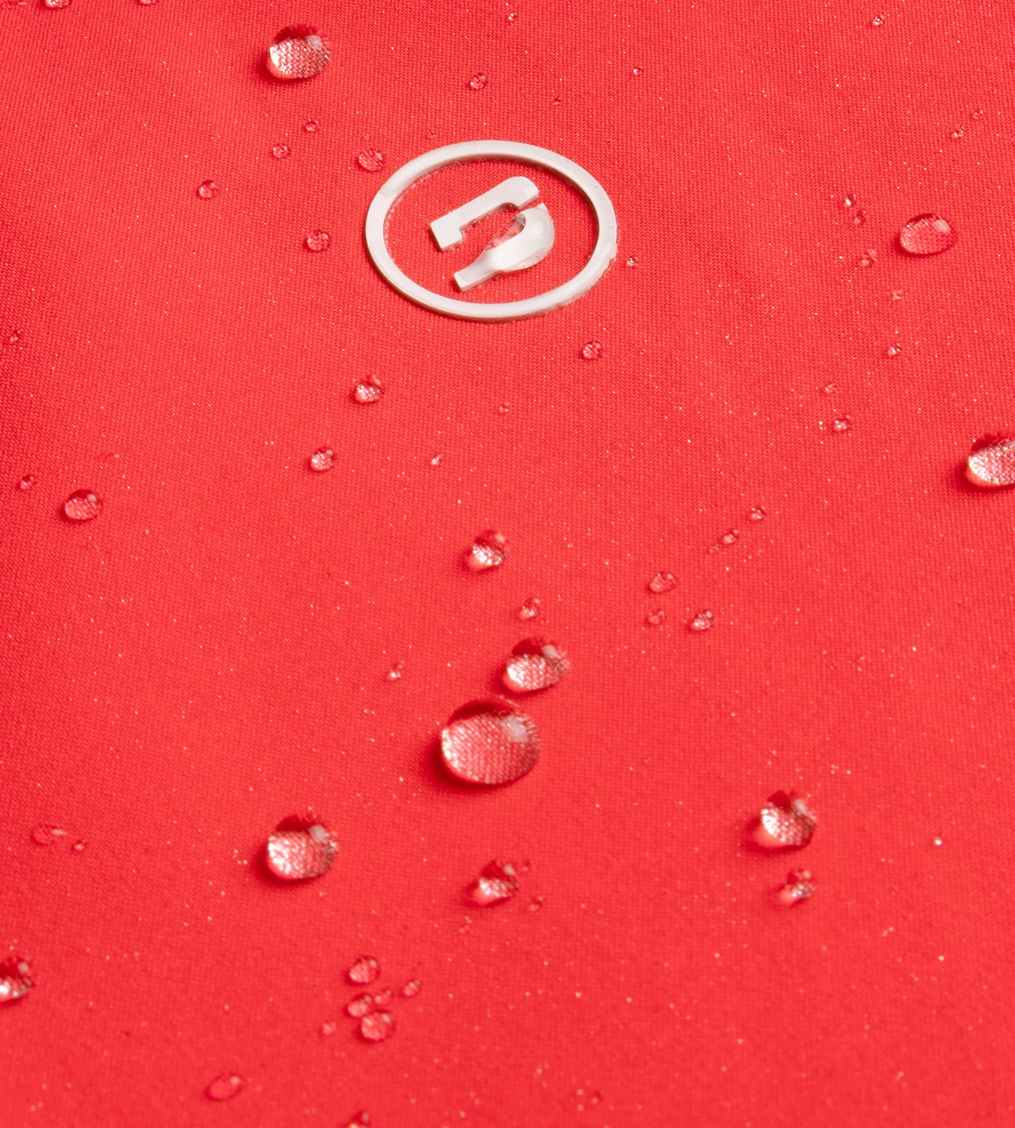 KIDS VORENT RAIN JACKET - RED - Image 4
