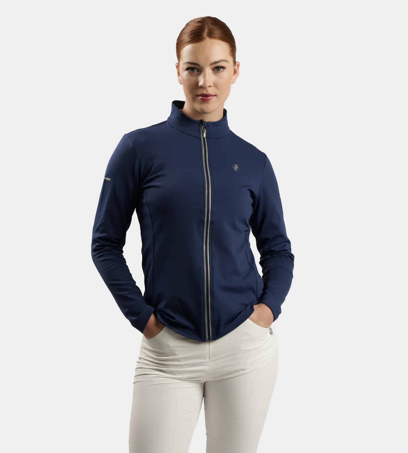 LADIES ARCHER JACKET - NAVY