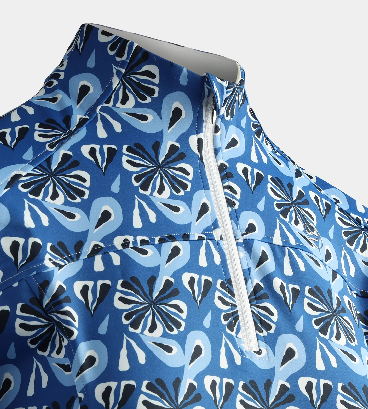LADIES BIRDIE JACKET - FLORAL NAVY - Image 7