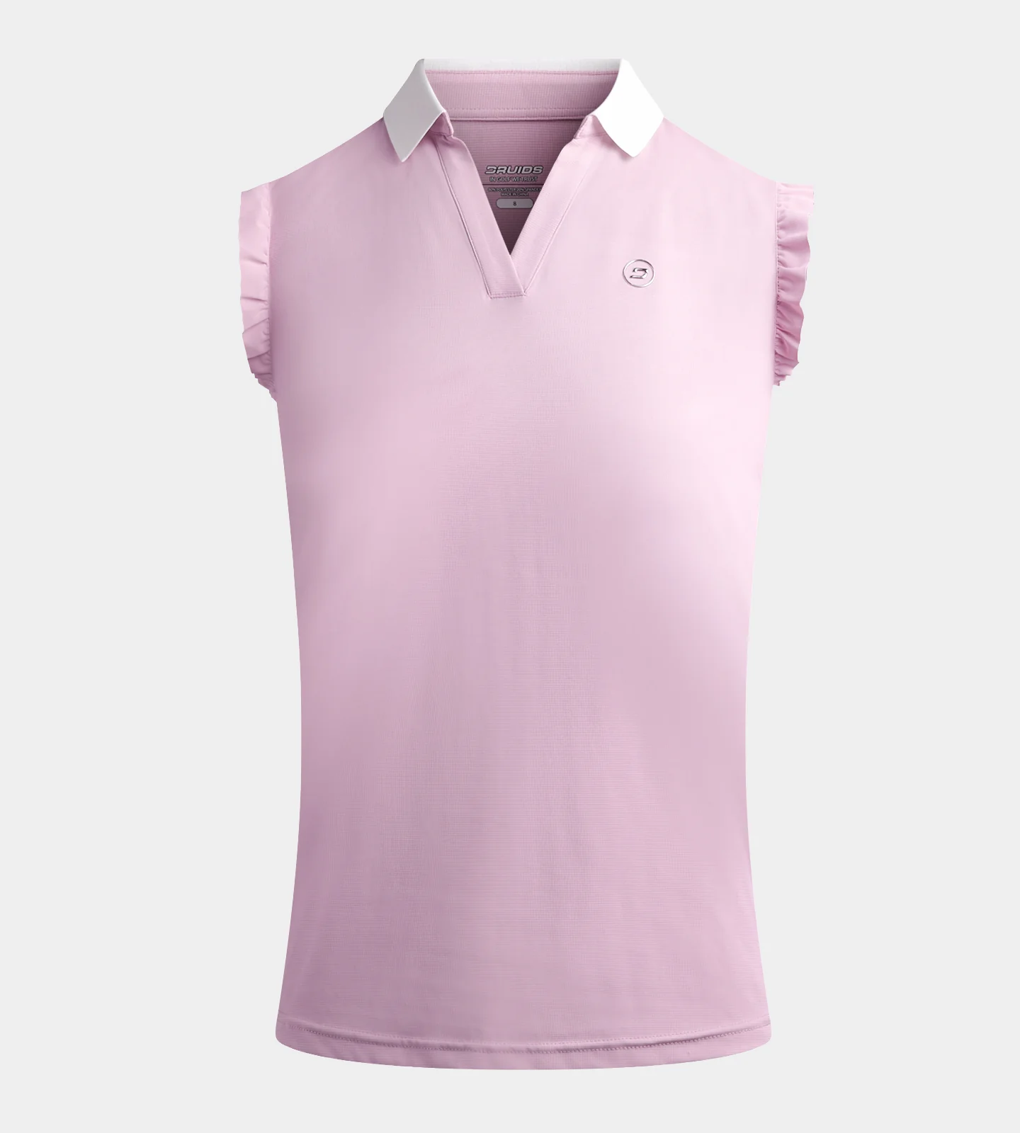 LADIES CAPPED POLO - BLUSH - Image 4
