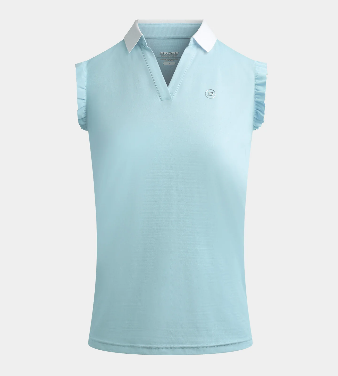 LADIES CAPPED POLO - MINT - Image 4