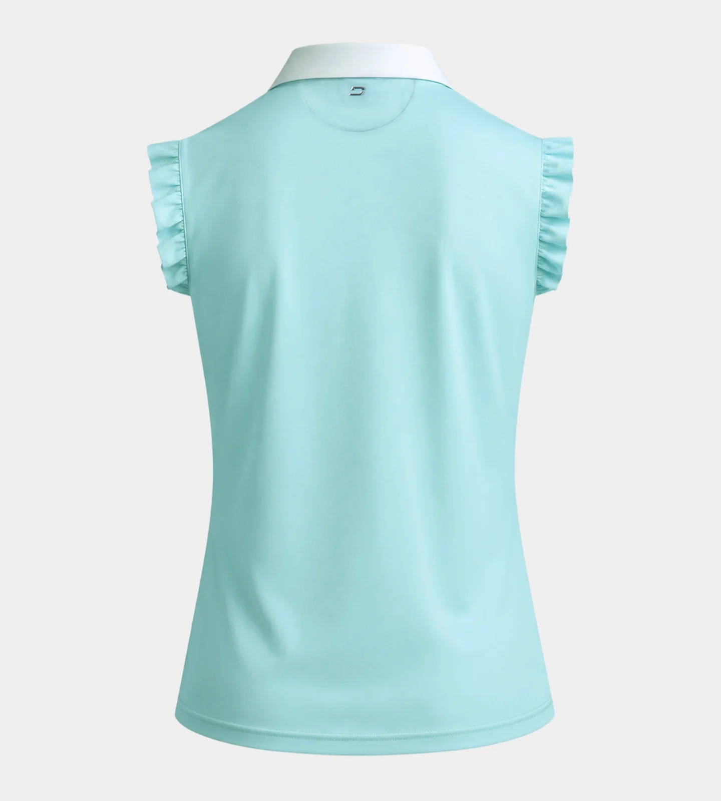 LADIES CAPPED POLO - MINT - Image 5