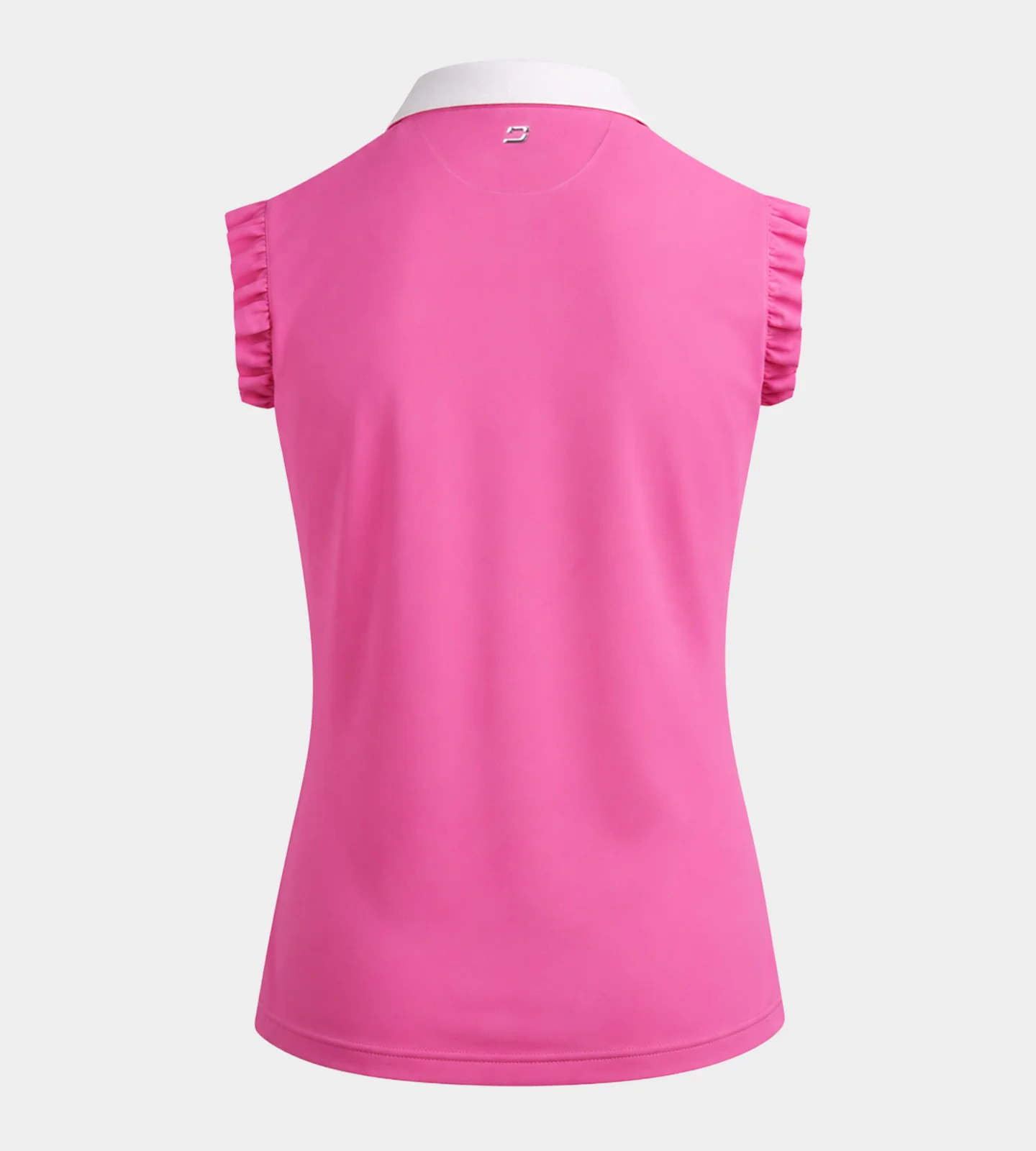 LADIES CAPPED POLO - PINK - Image 5