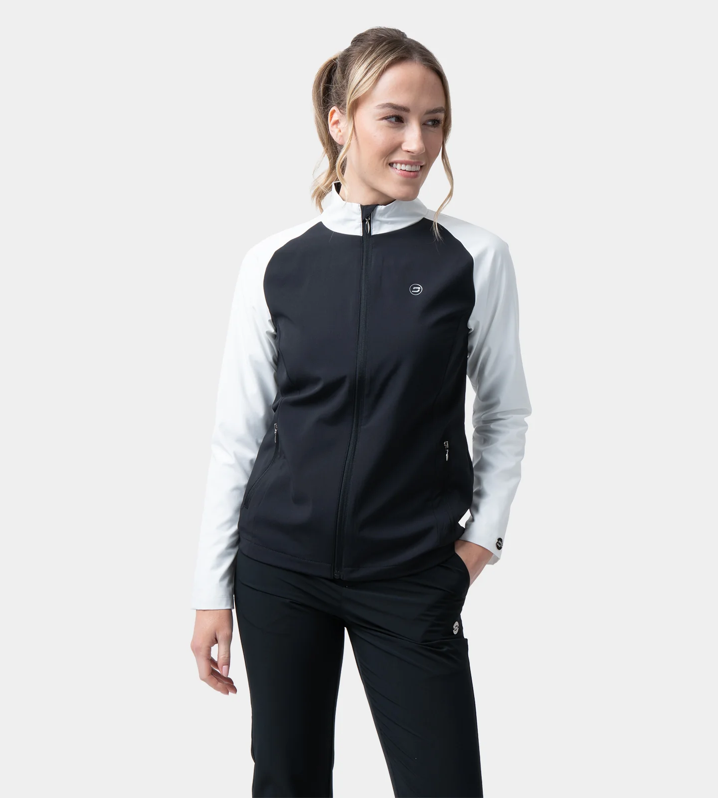 LADIES CHAP JACKET - BLACK