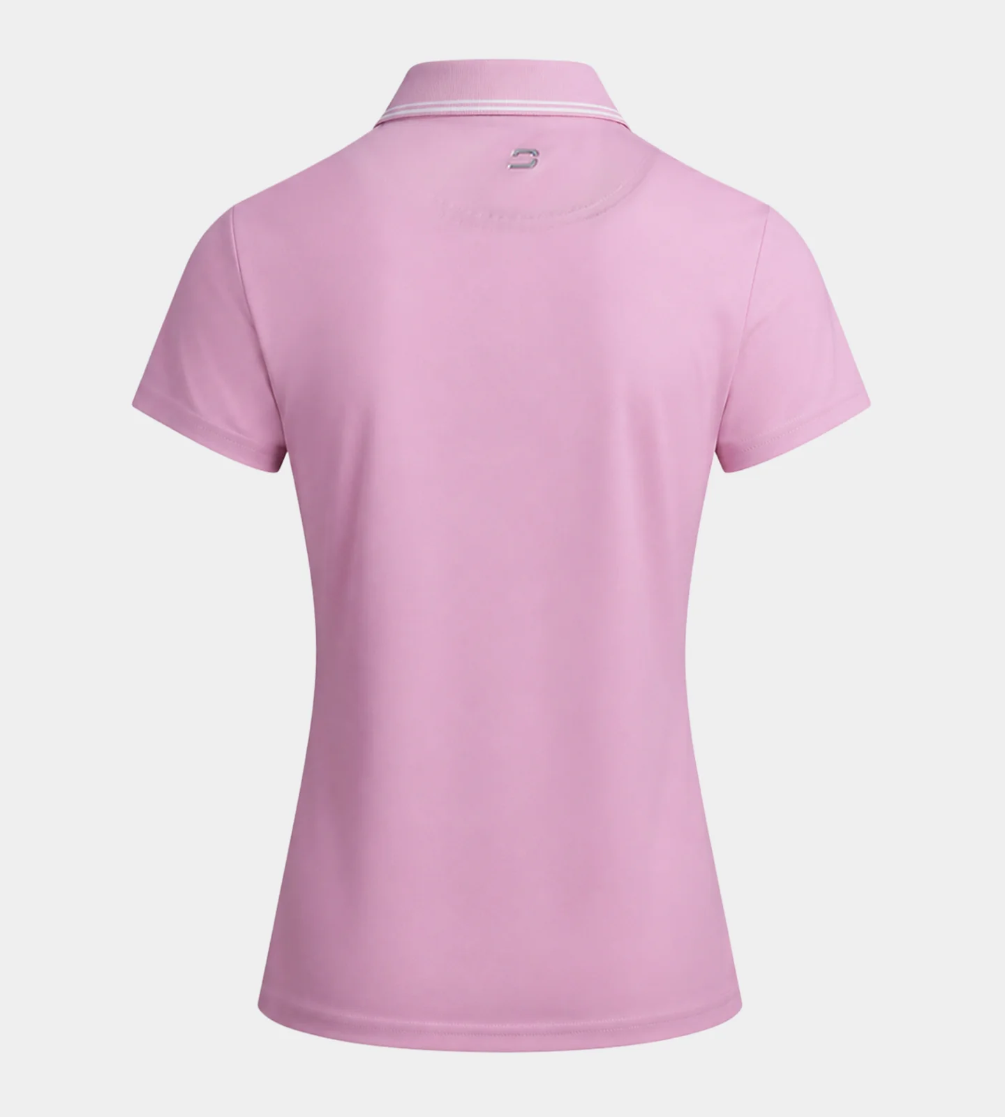 LADIES CLASSIC FIT POLO - PINK - Image 6