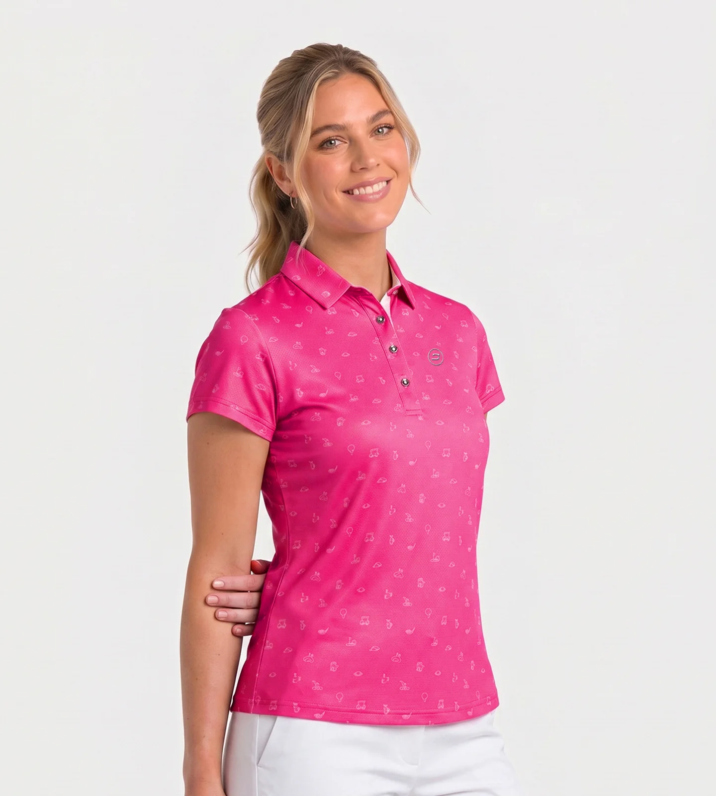LADIES CLUB 2.0 POLO - PINK