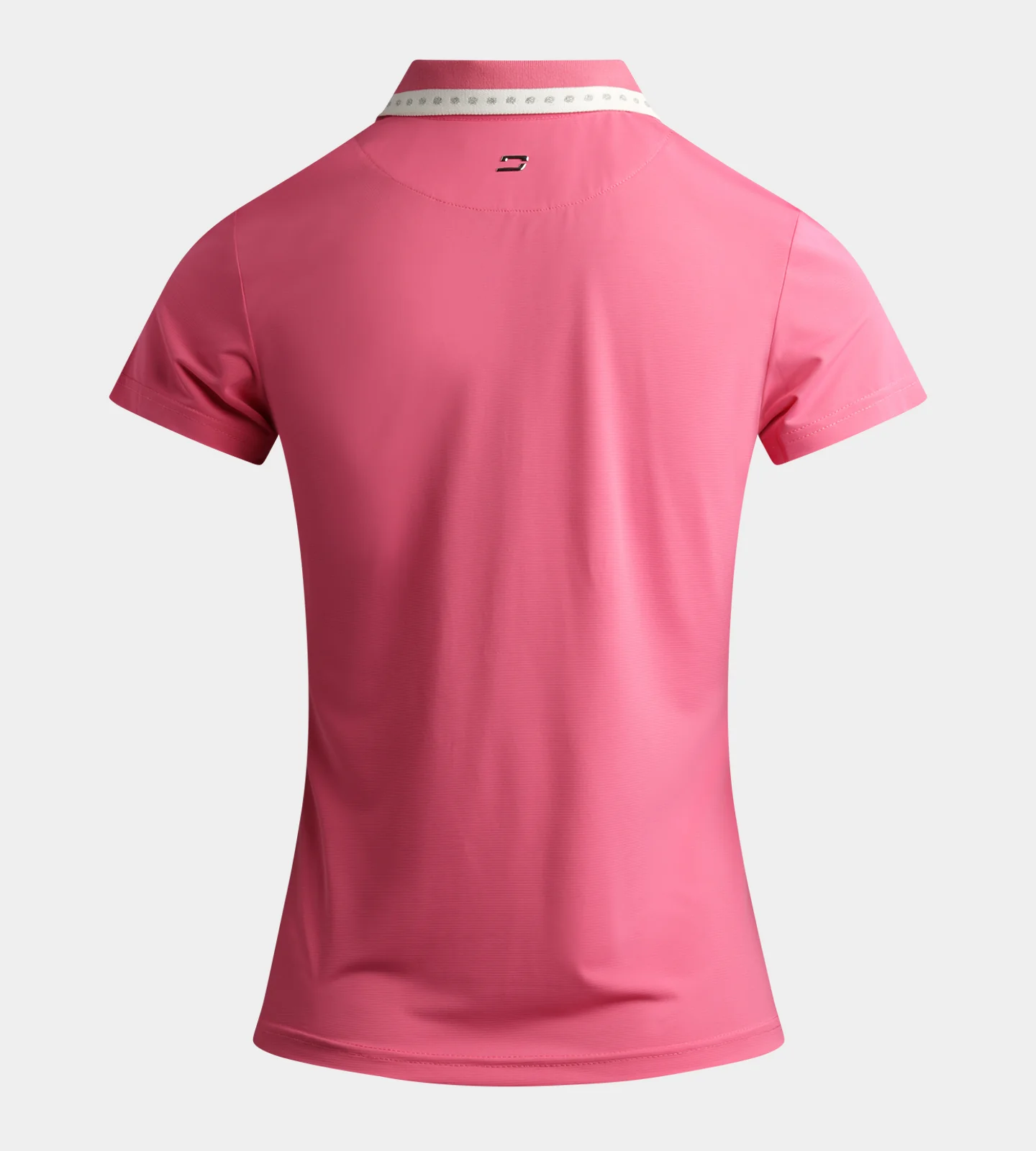 LADIES COUTURE POLO - PINK - Image 5