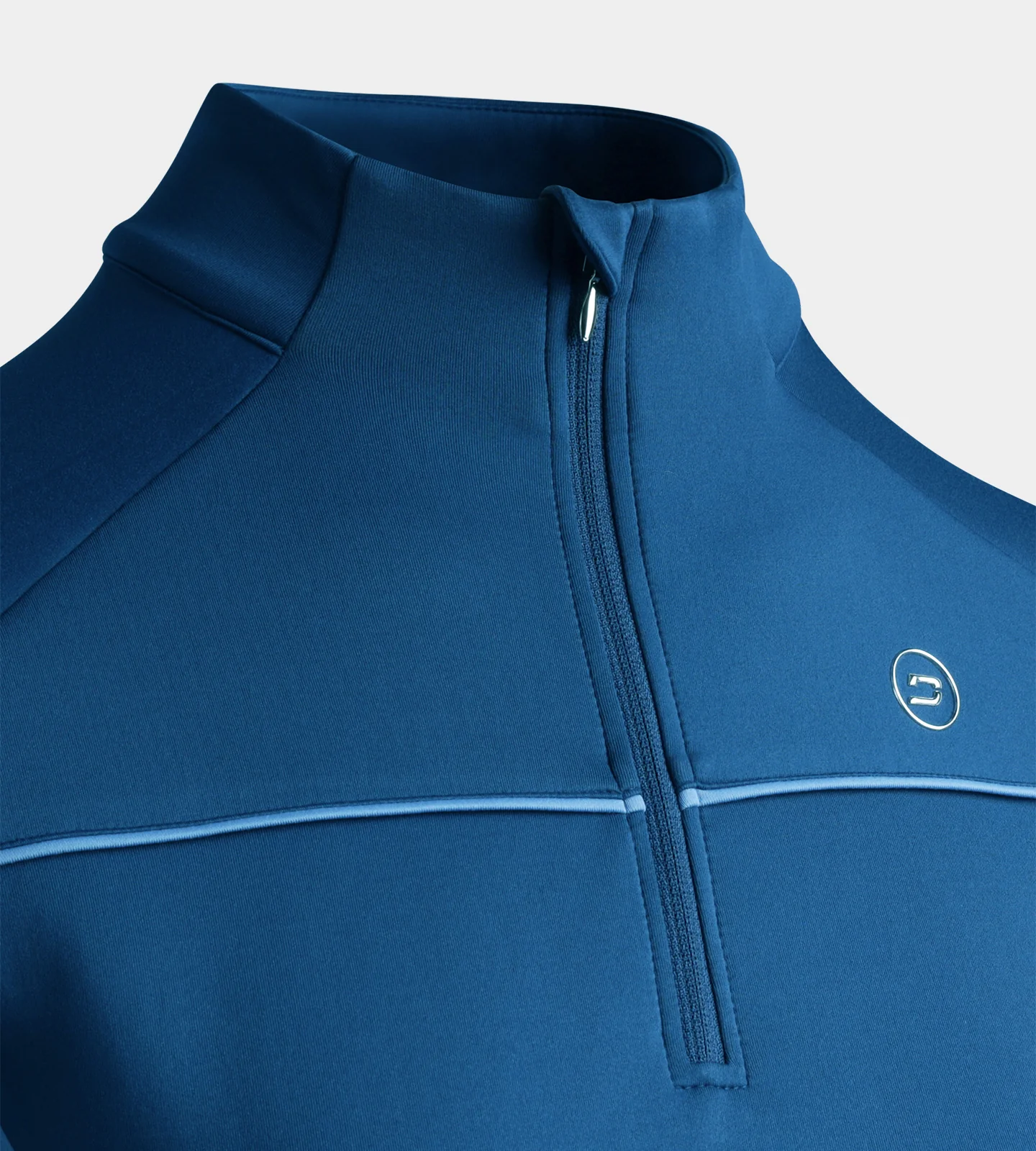 LADIES CROSS COUNTRY MIDLAYER - NAVY - Image 6