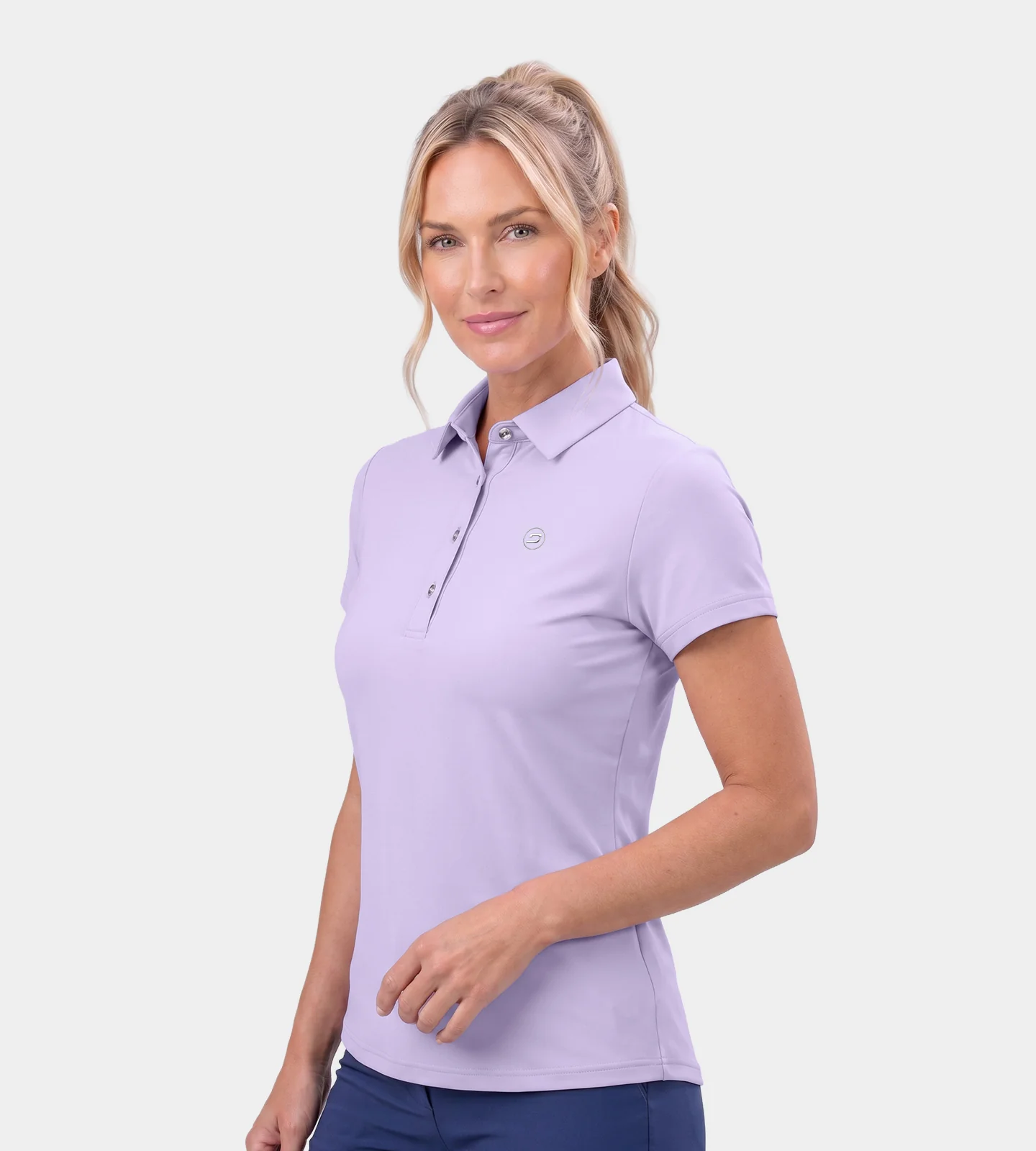 LADIES ELITE POLO - LAVENDER
