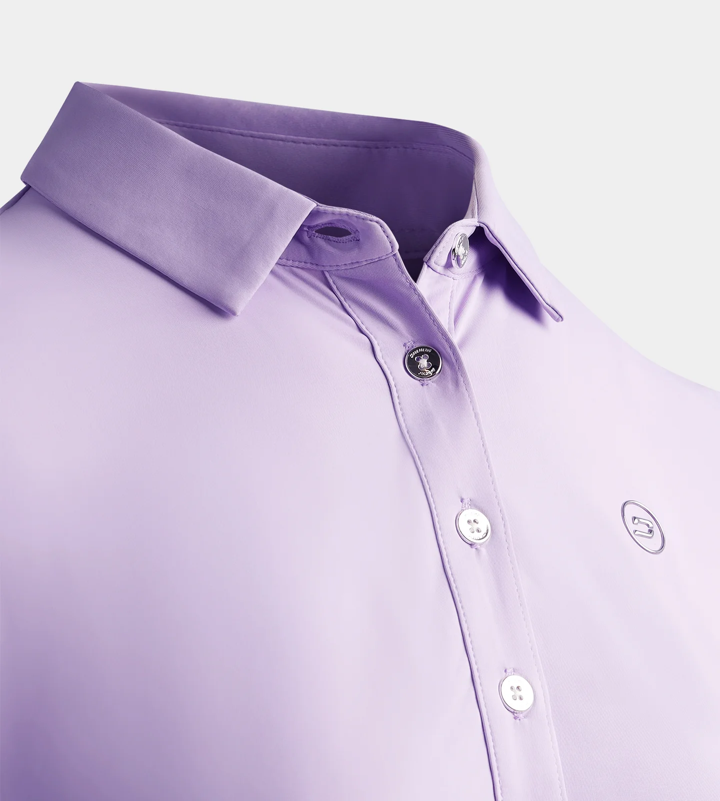 LADIES ELITE POLO - LAVENDER - Image 5