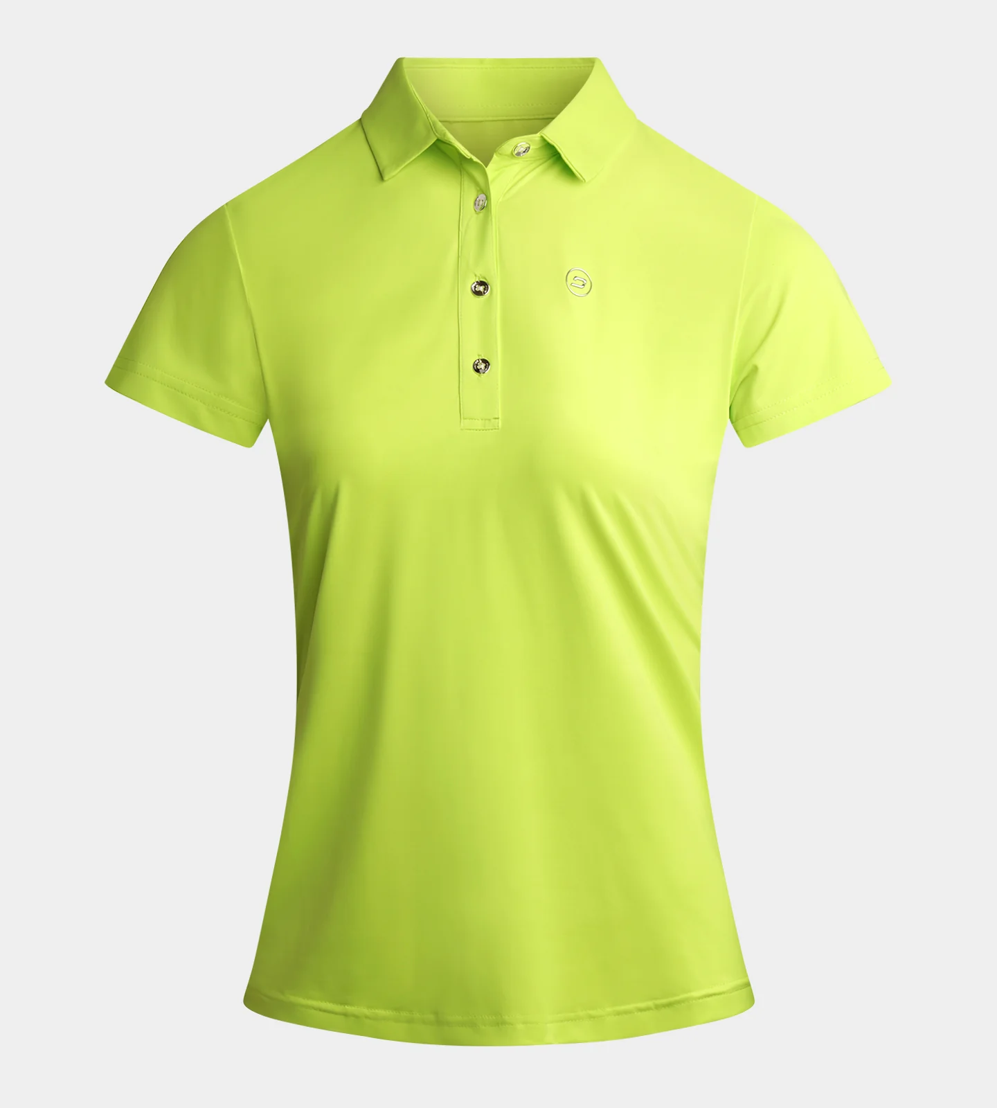LADIES ELITE POLO - LIME - Image 3
