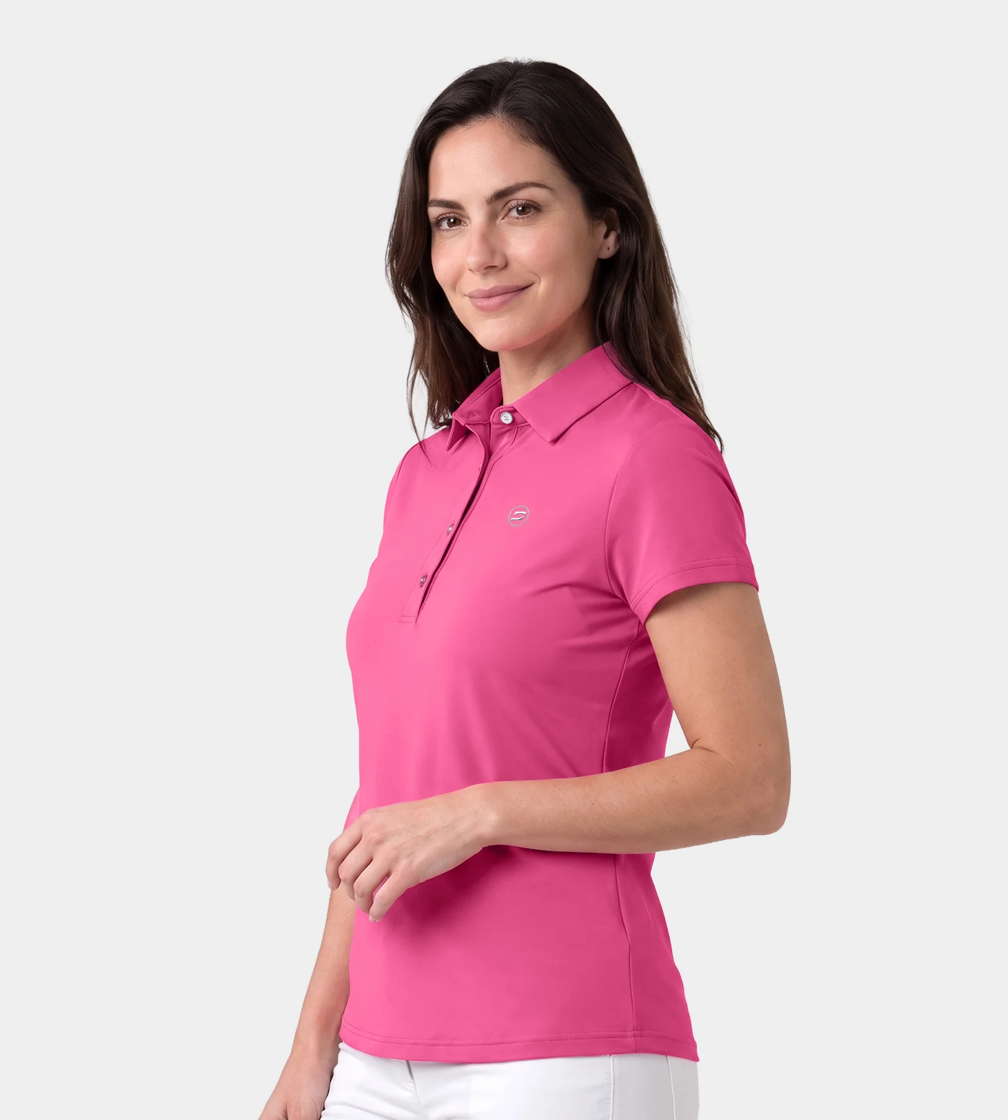LADIES ELITE POLO - PINK