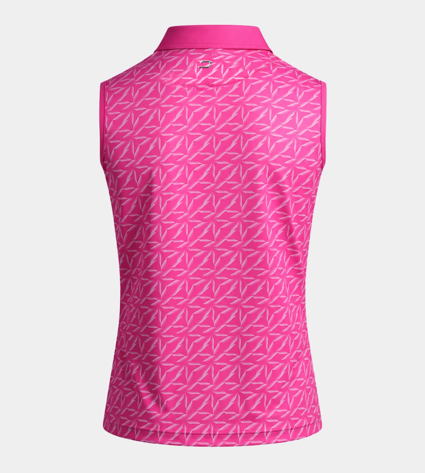 LADIES EMPIRE POLO - BRIGHT PINK - Image 5