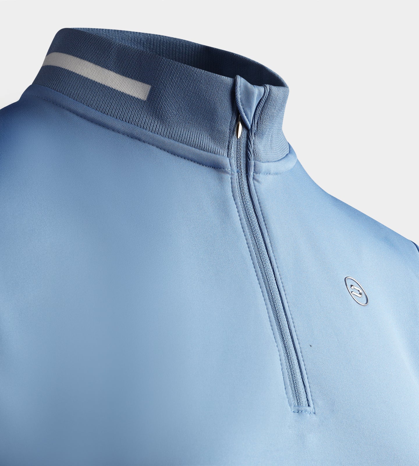 LADIES FAIRWAY FLEX MIDLAYER - DENIM - Image 6
