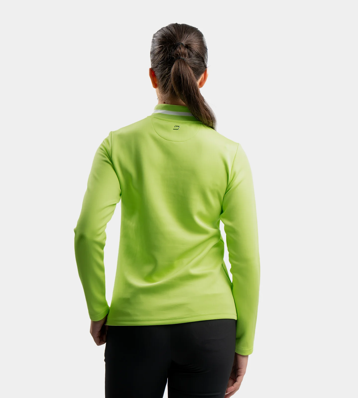 LADIES FAIRWAY FLEX MIDLAYER - LIME - Image 3
