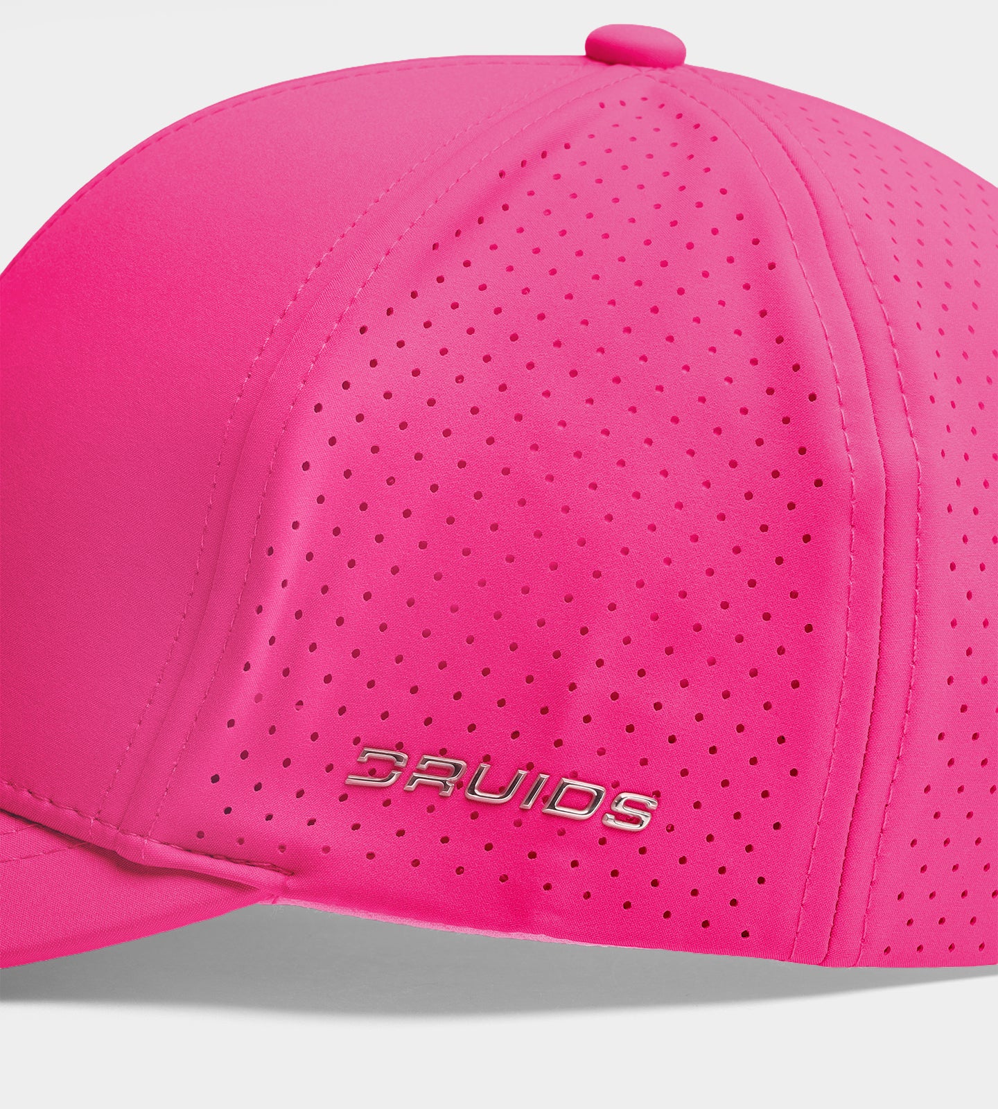 LADIES GOLF CAP - BRIGHT PINK - Image 3