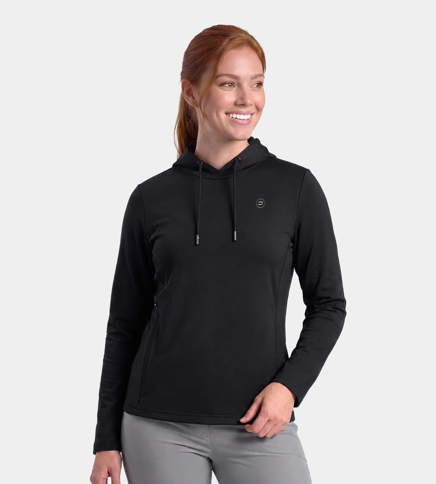 LADIES HESSIE HOODIE - BLACK