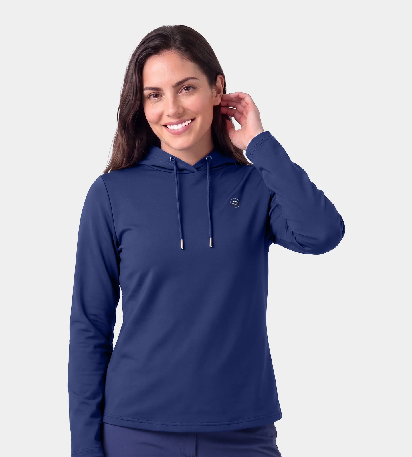 LADIES HESSIE HOODIE - NAVY