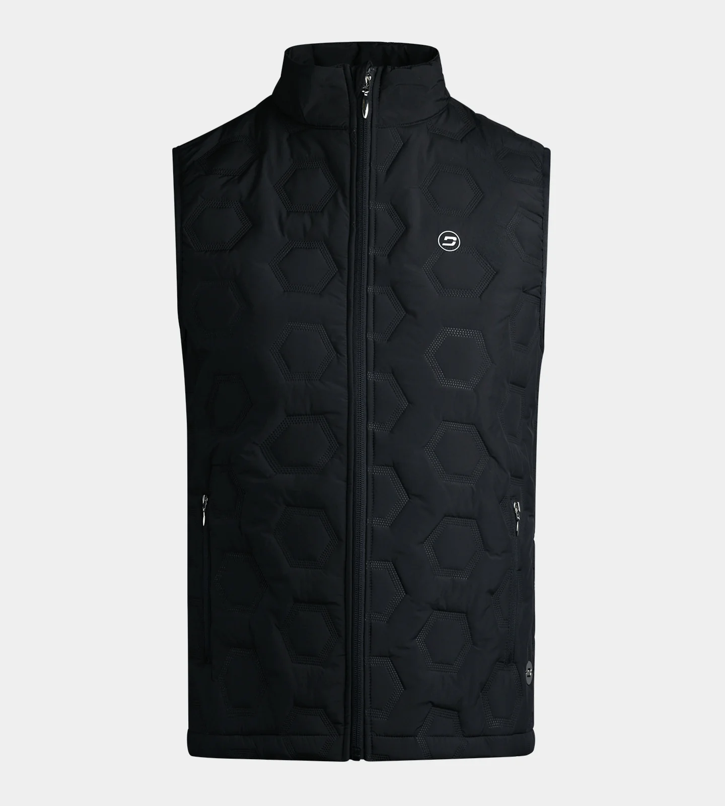 LADIES HEXA PERFORMANCE GILET - BLACK - Image 5