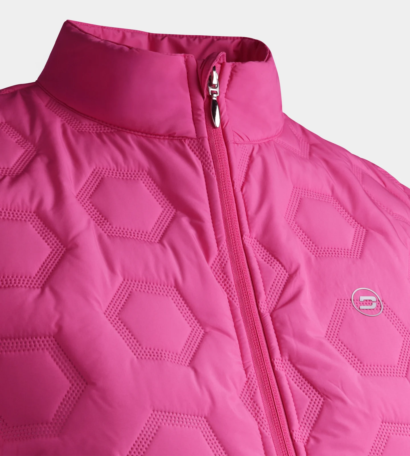 LADIES HEXA PERFORMANCE GILET - BRIGHT PINK - Image 6