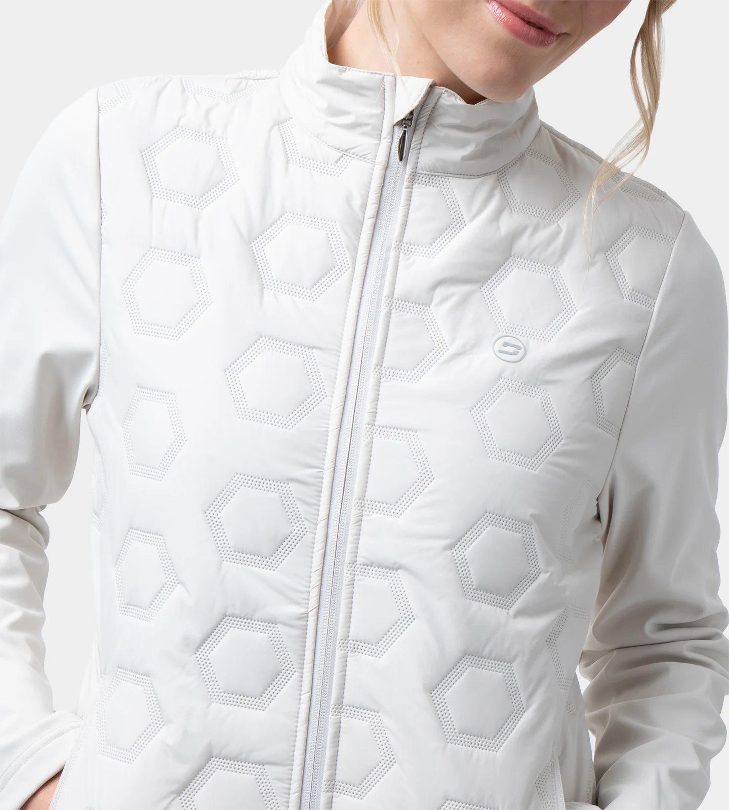 LADIES HEXA PERFORMANCE JACKET - STONE - Image 3