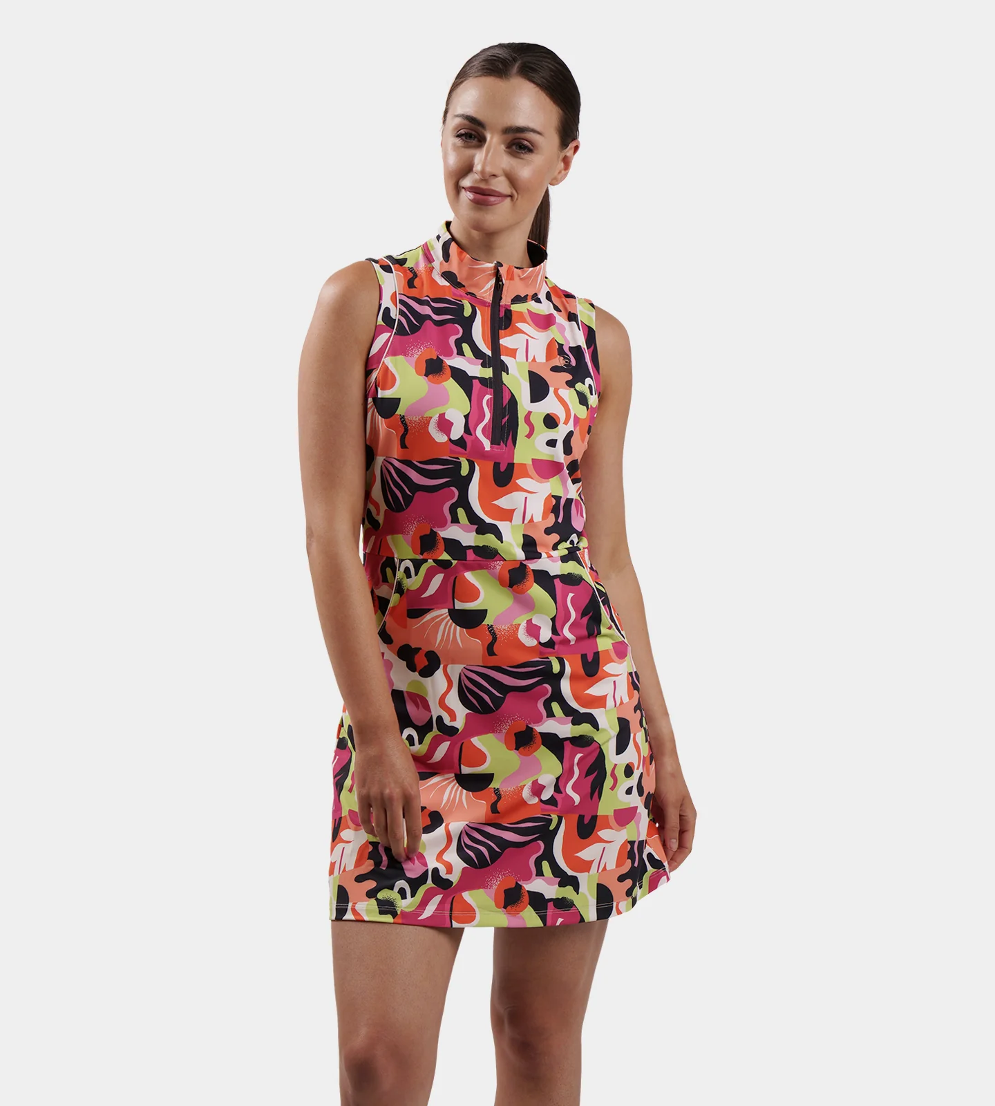 LADIES LUXE DRESS - EXOTIC LIME