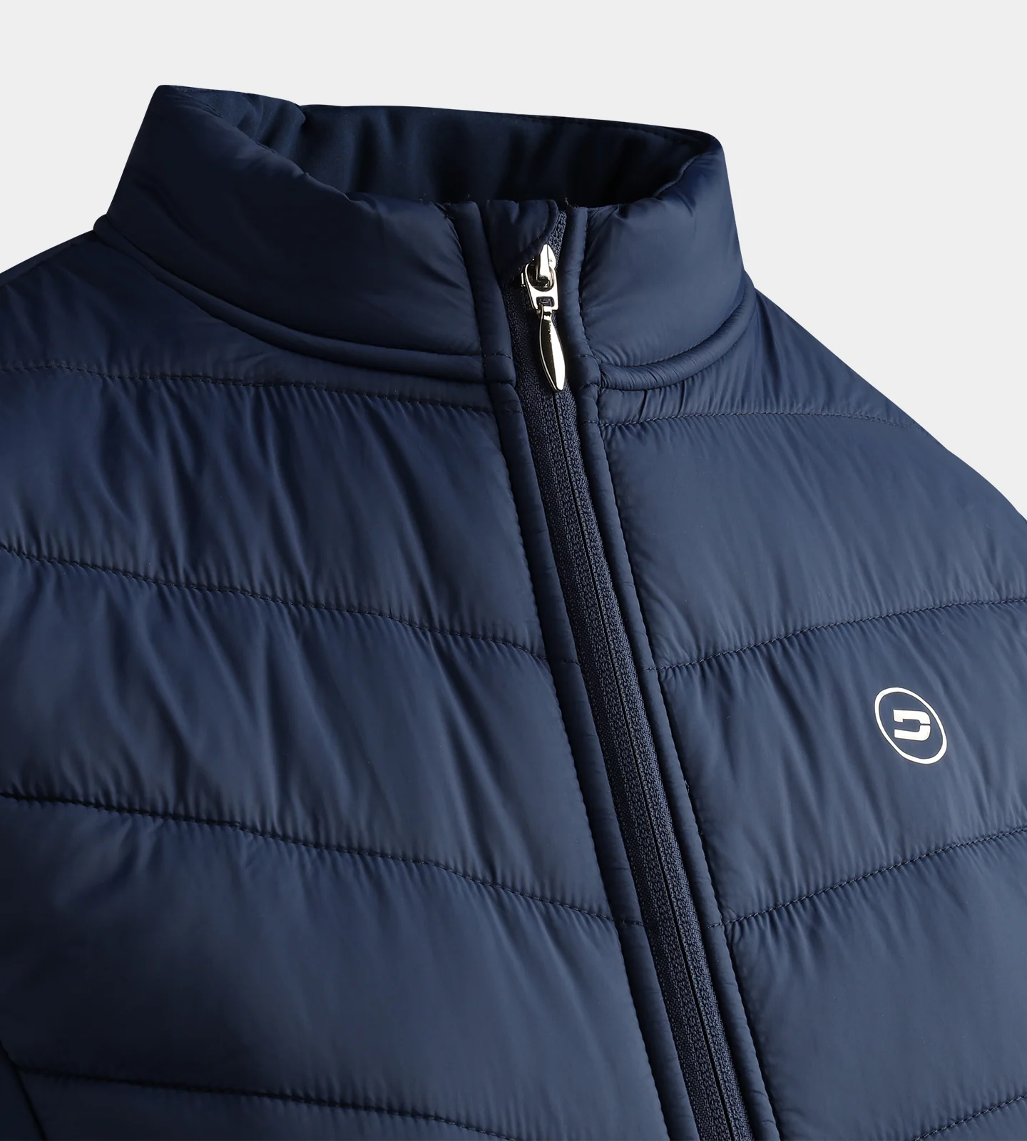 LADIES PANAMA GILET - NAVY - Image 3