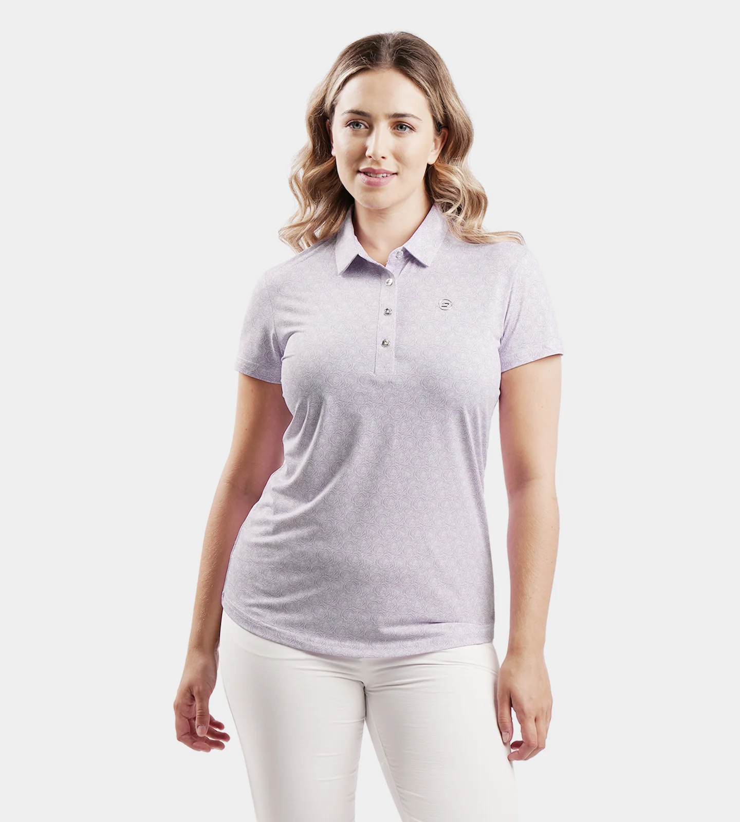LADIES PETAL POLO - LAVENDER