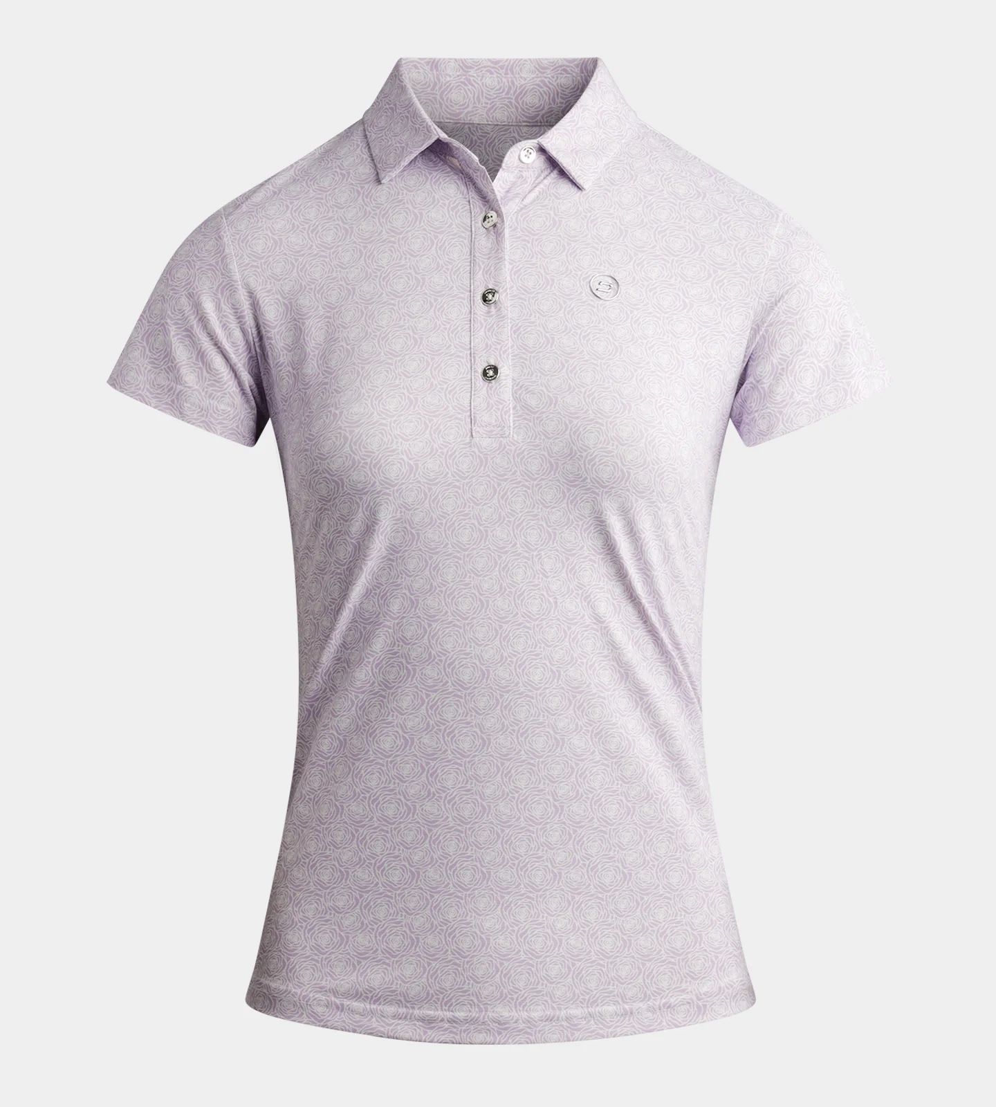 LADIES PETAL POLO - LAVENDER - Image 5