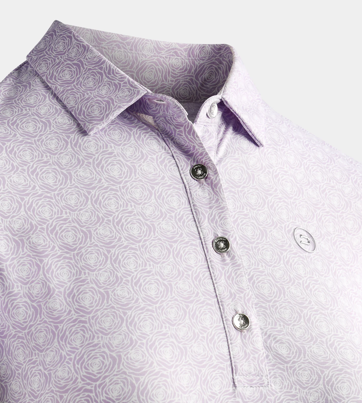 LADIES PETAL POLO - LAVENDER - Image 7