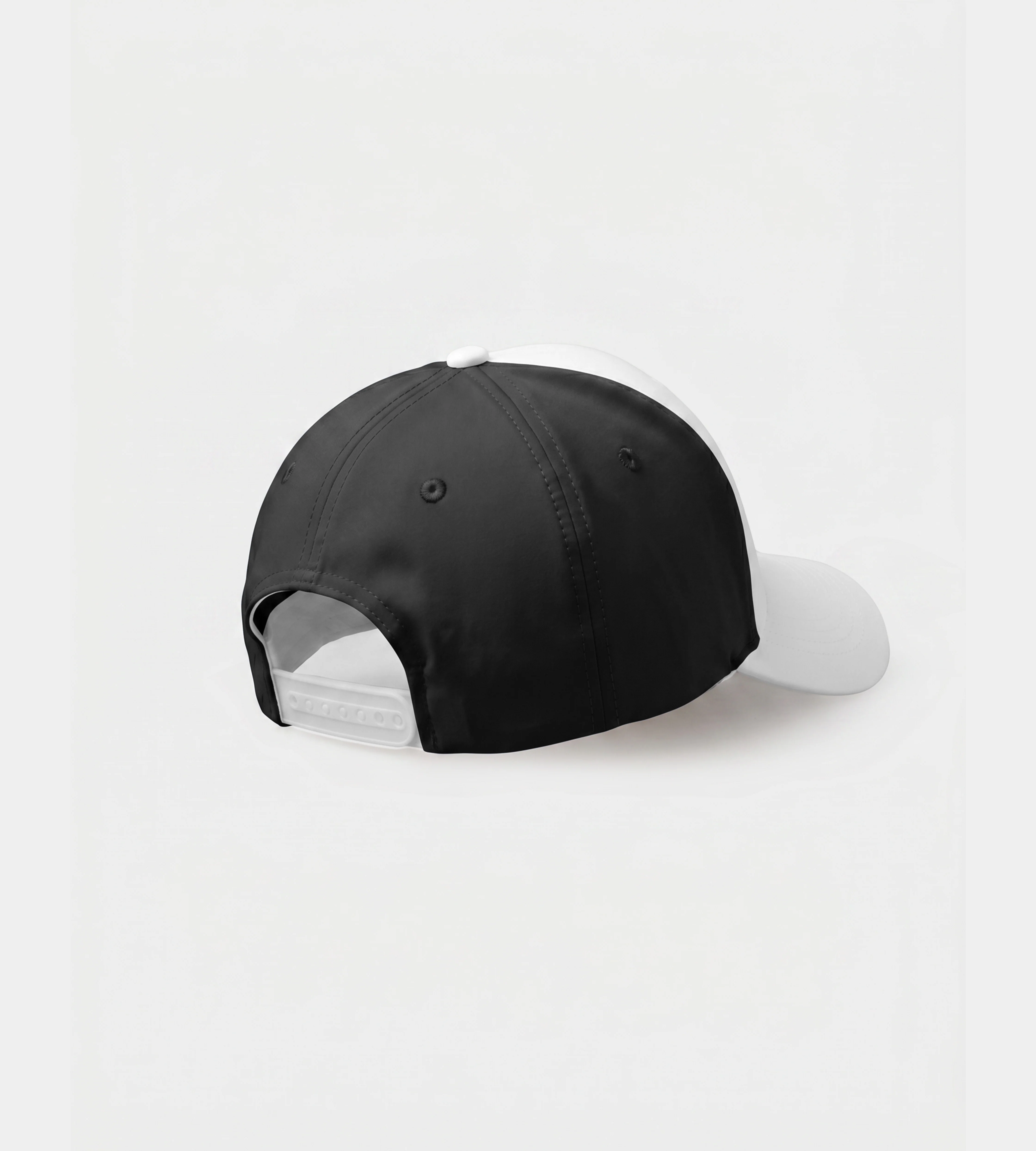 LADIES PRO CAP - WHITE/ BLACK - Image 2