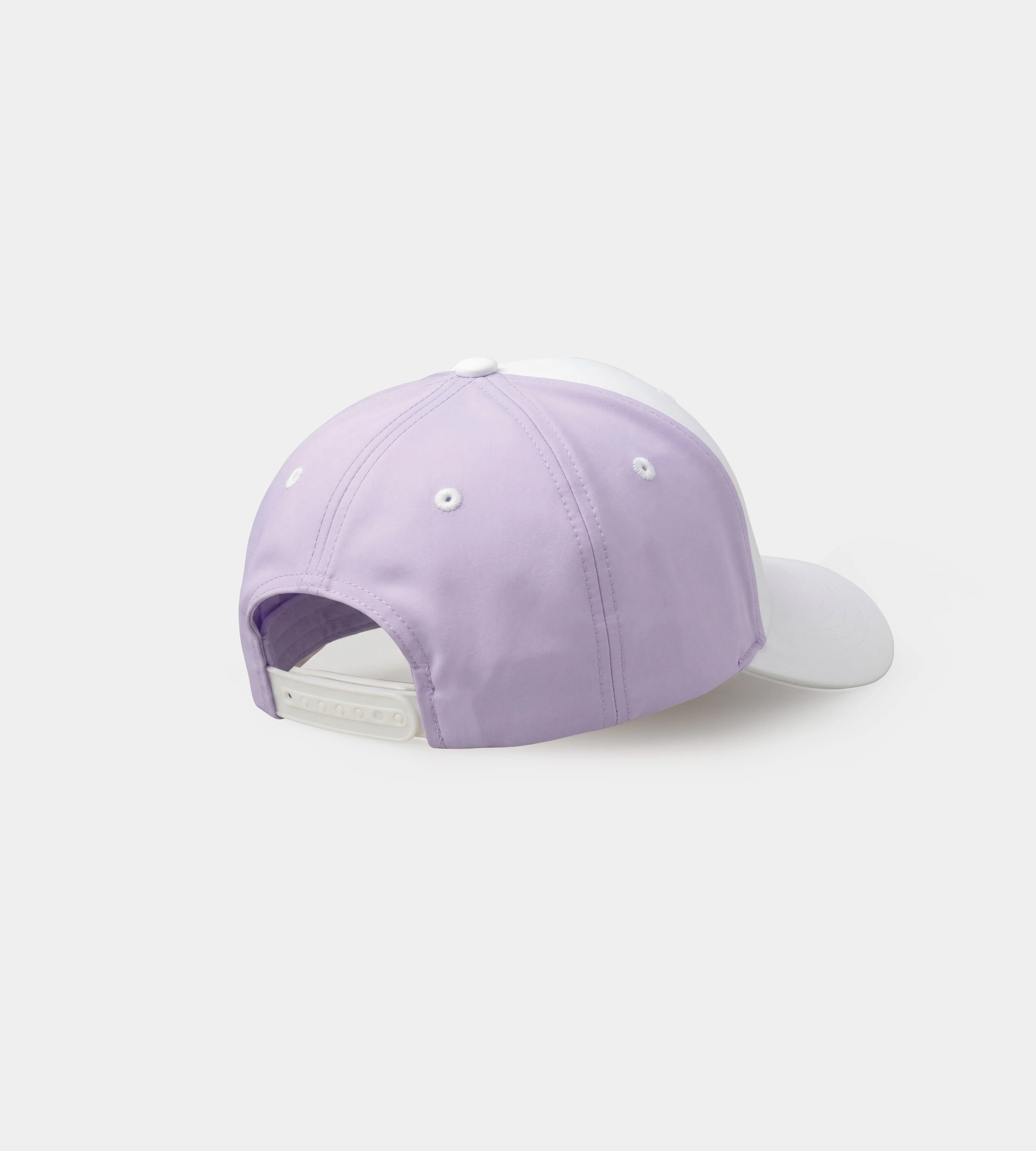 LADIES PRO CAP - WHITE/ LAVENDER - Image 2
