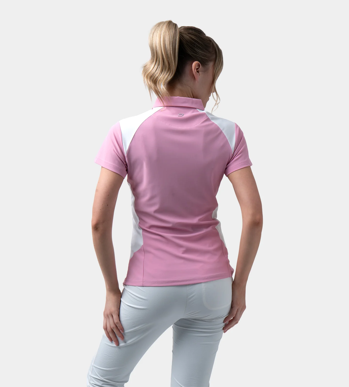 LADIES PURE POLO - PINK - Image 2