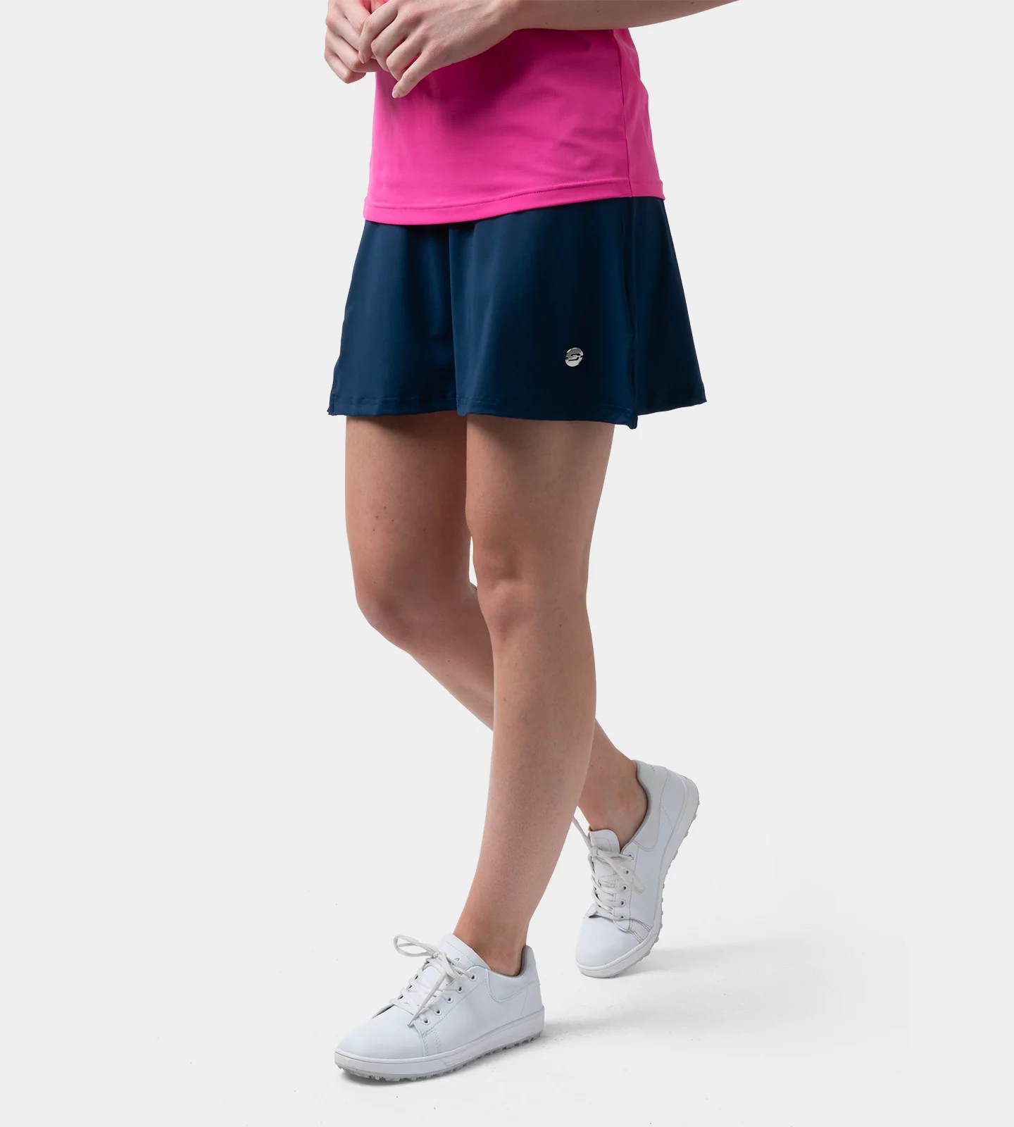 LADIES SIENNA SKORTS - NAVY - Image 4