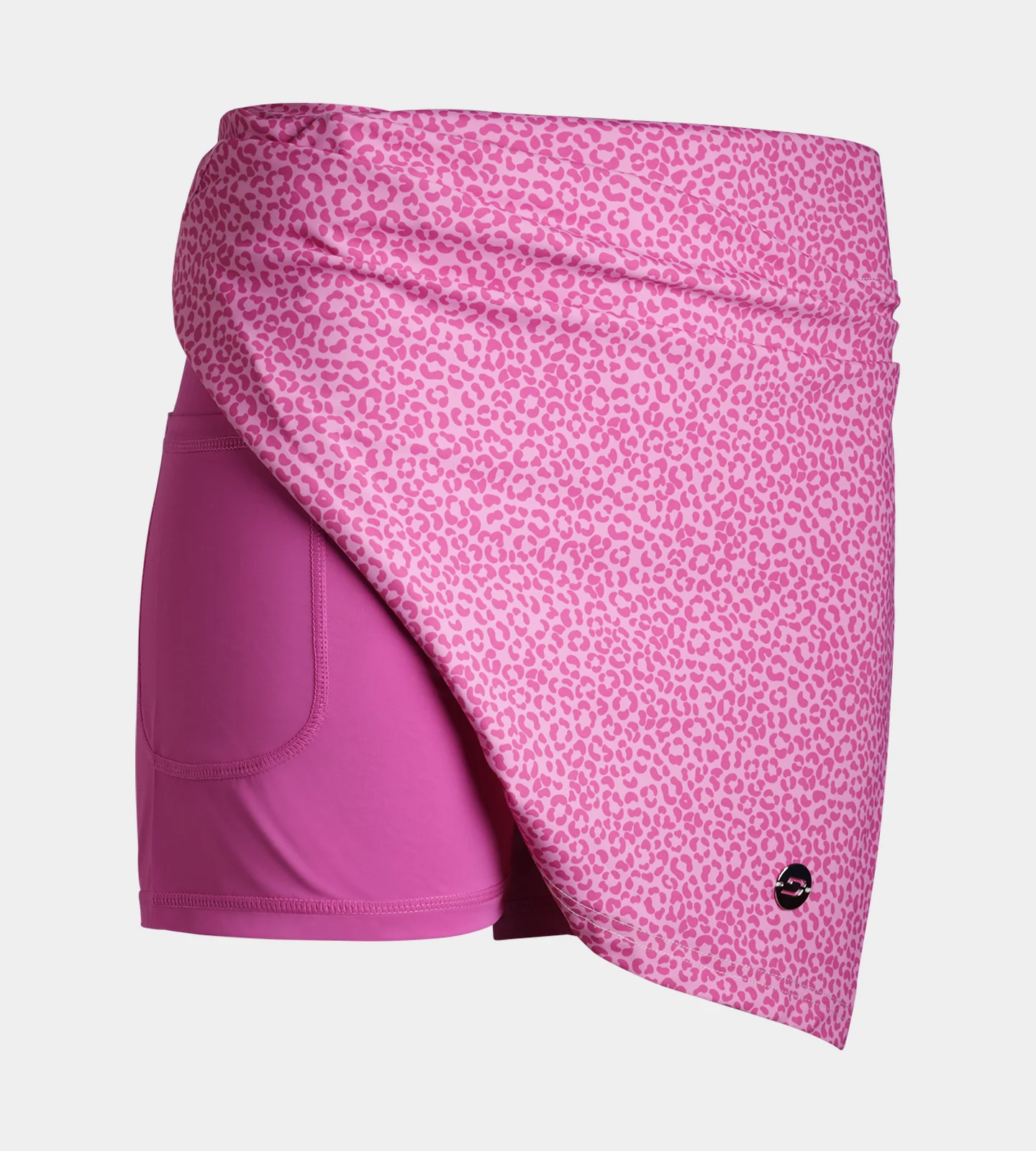 LADIES SIENNA SKORTS - LEOPARD PINK - Image 7